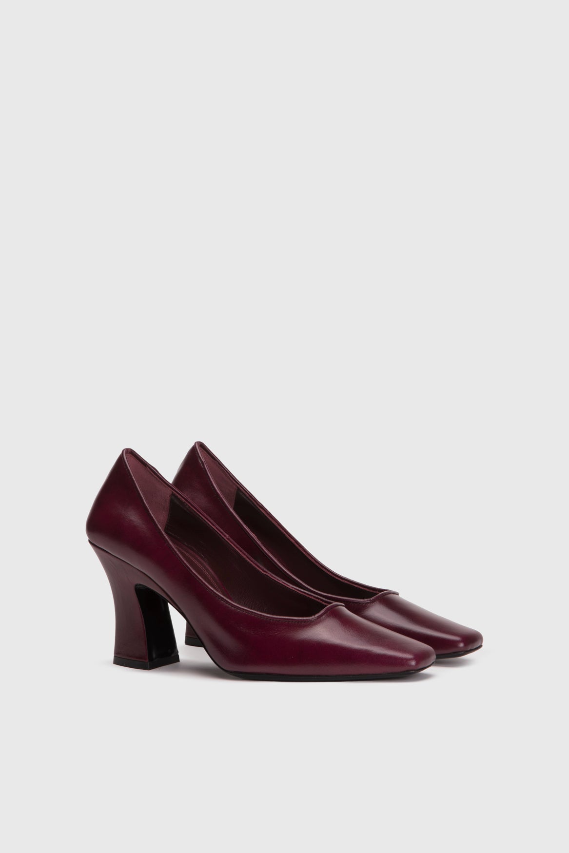 Nodaleto Nodstalgia Heidi escarpins Bordeaux Nappa talon 8,5 cm