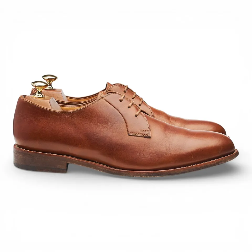 Paraboot Derby cuir marron tan 9.5 UK