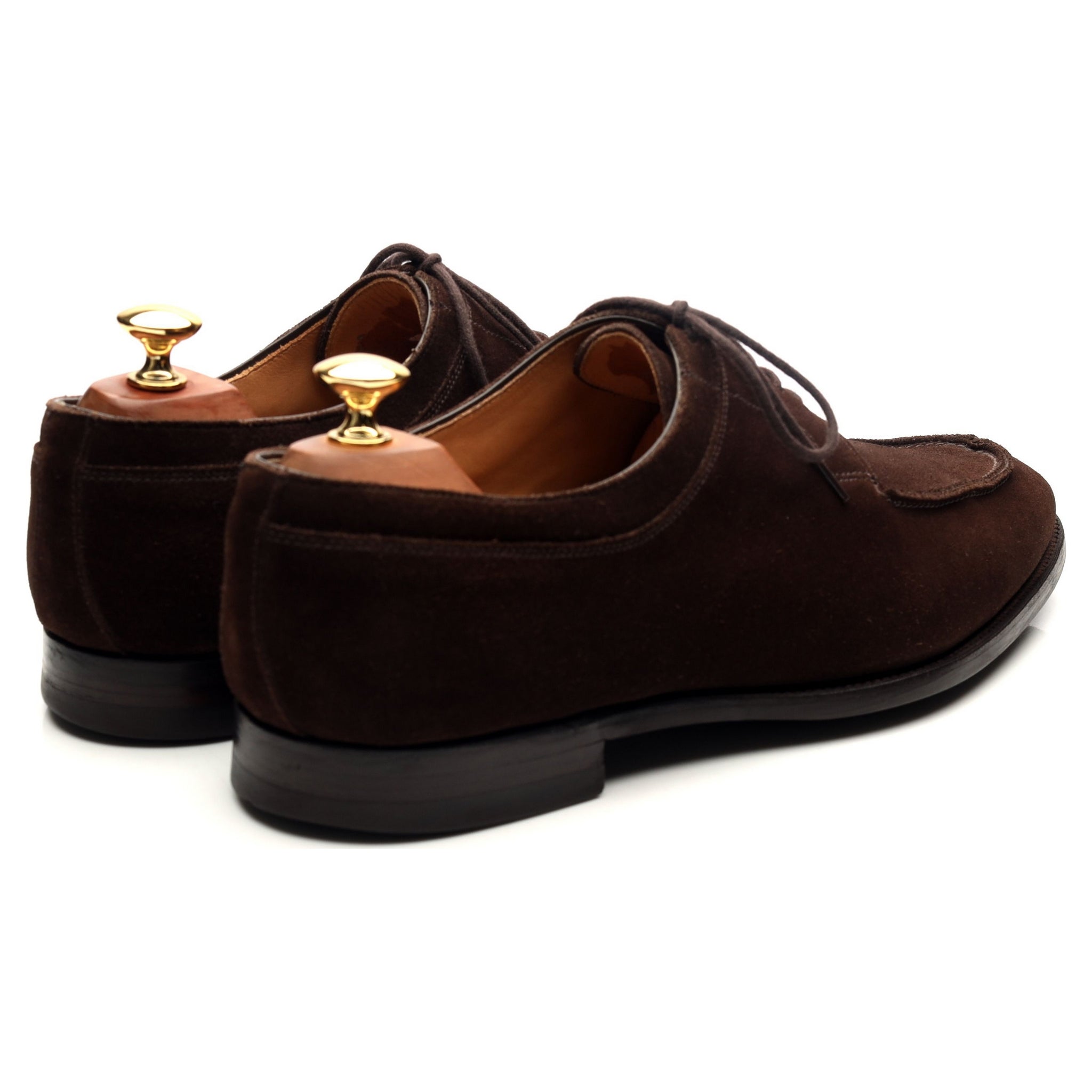 Crockett & Jones Hardwick derbies suède marron pointure 9,5 golf