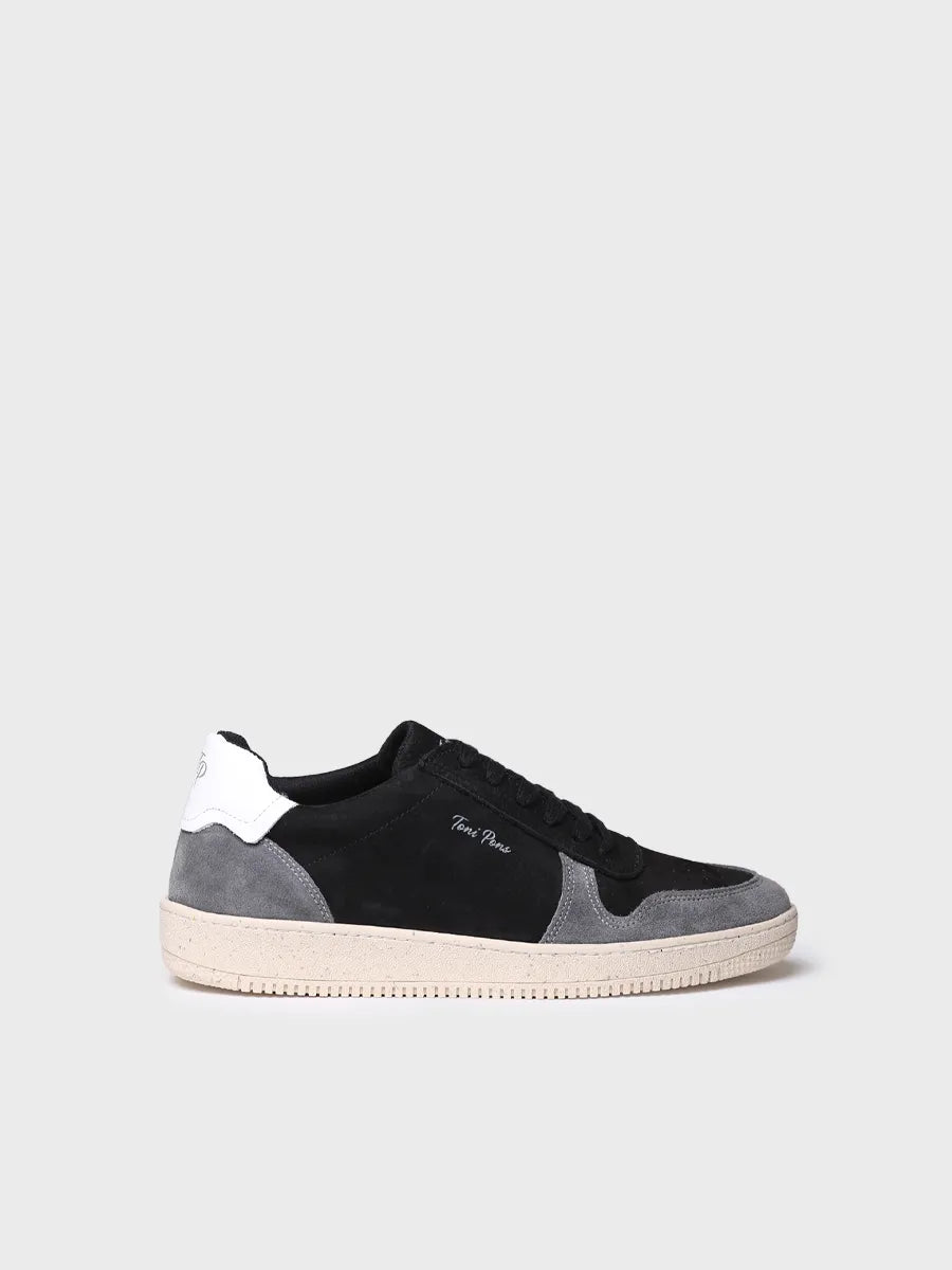 Toni Pons Dublin basket daim gris homme
