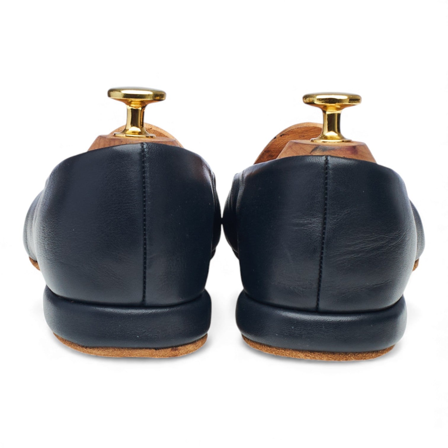 Church's Corinth 3 chaussons cuir bleu marine UK 4