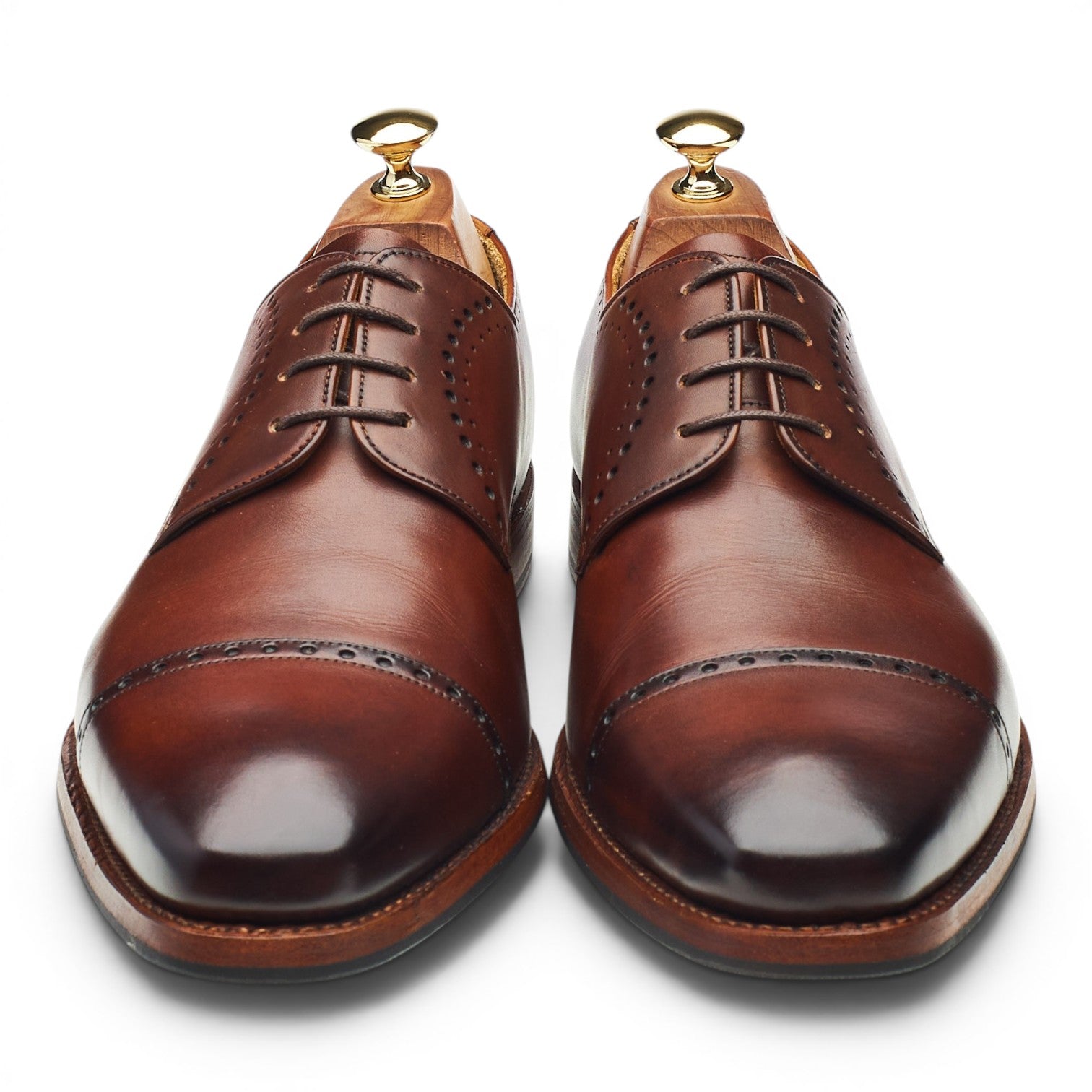 Barker Noah derby cuir marron patiné 9,5 UK