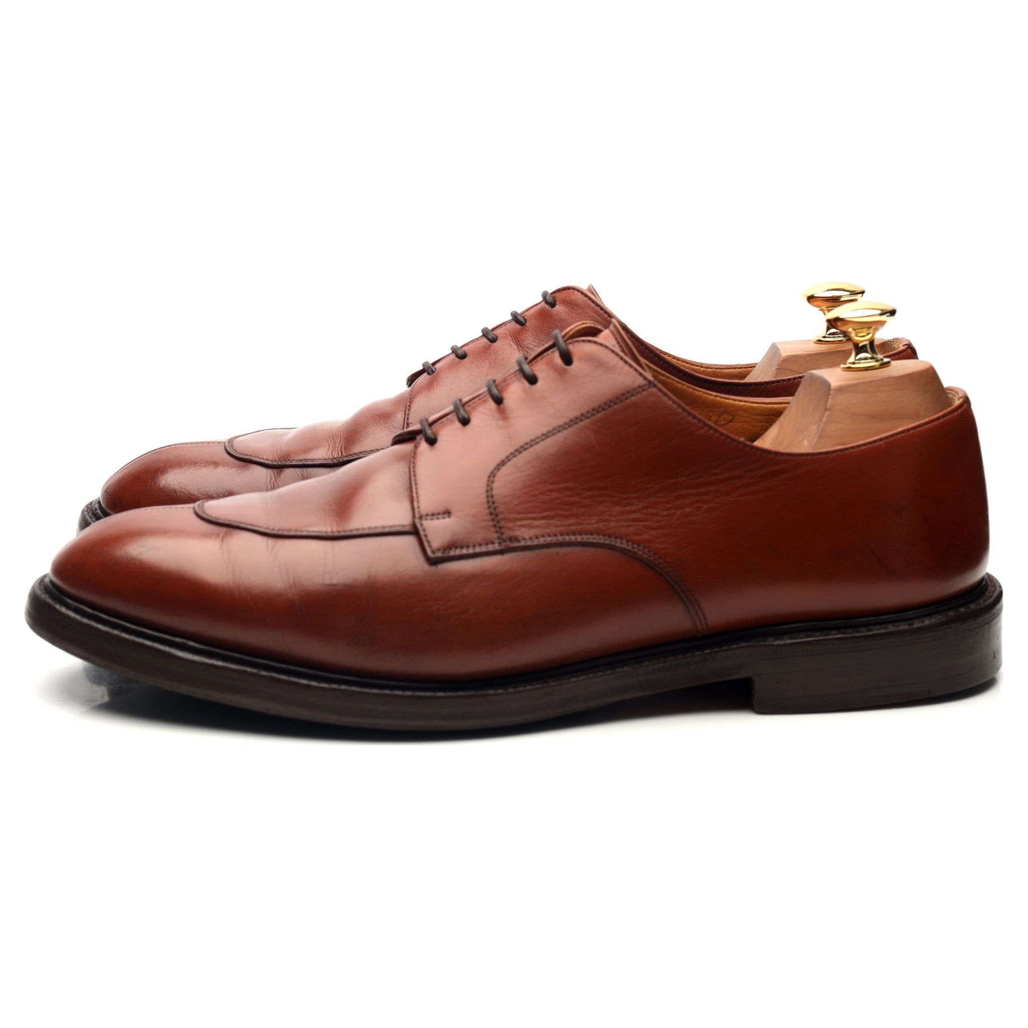 Church's Dartmoor derby cuir marron clair UK 10 G