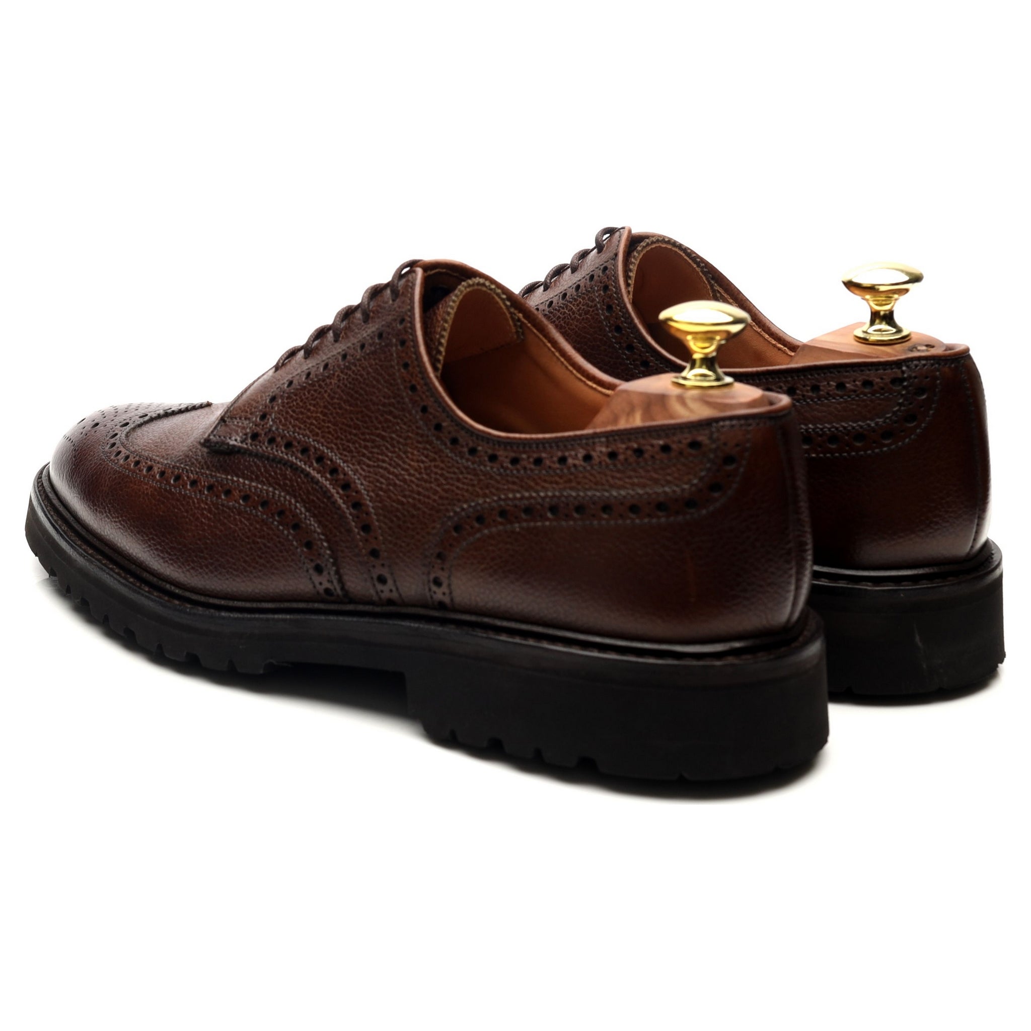 Crockett & Jones Pembroke derby cuir marron UK 7