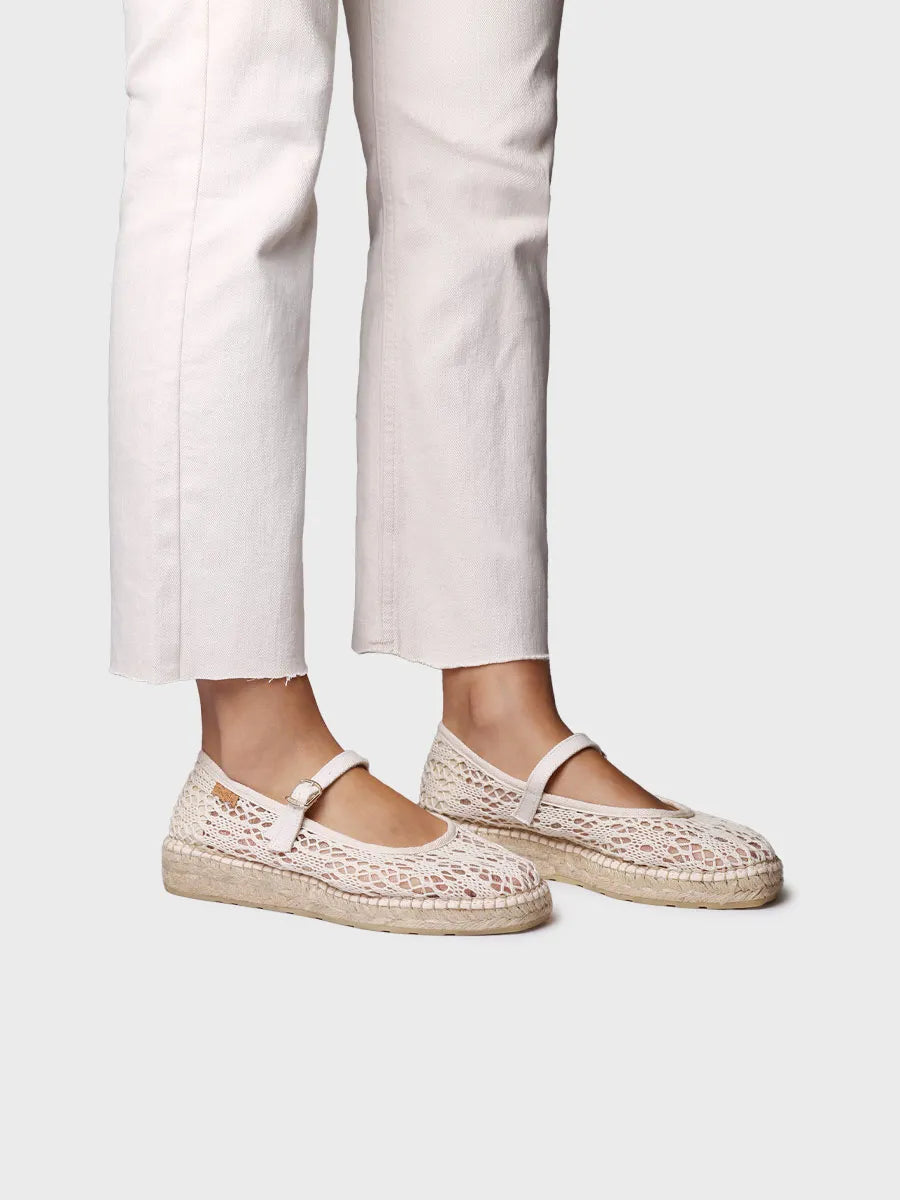 Toni Pons Inca-AD mary jane femme crochet boucle