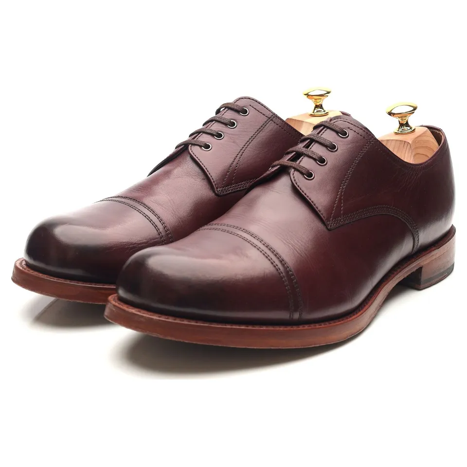 Grenson Rhys derby cuir bordeaux pointure UK 11