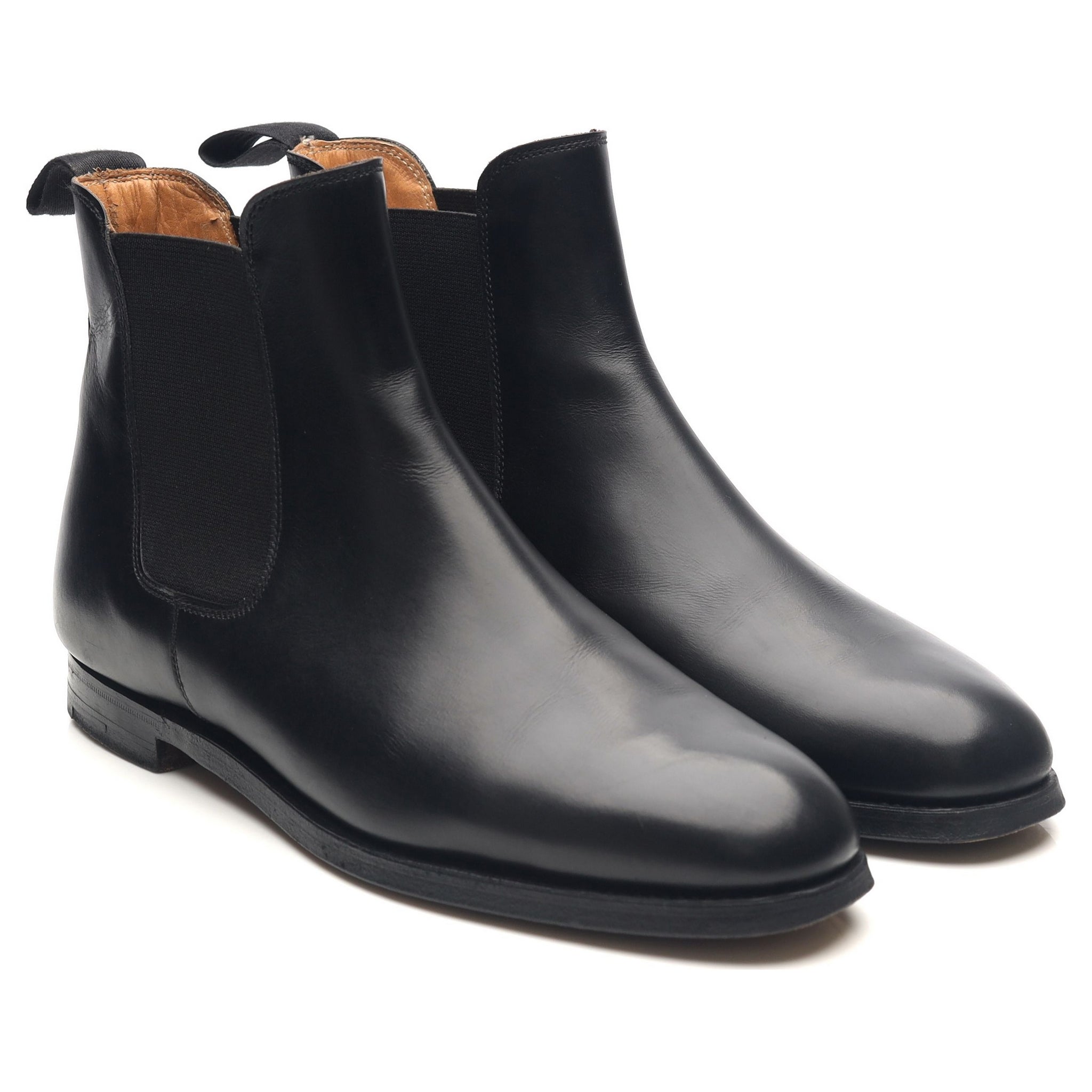 Crockett & Jones Gresham bottines chelsea cuir noir UK 6