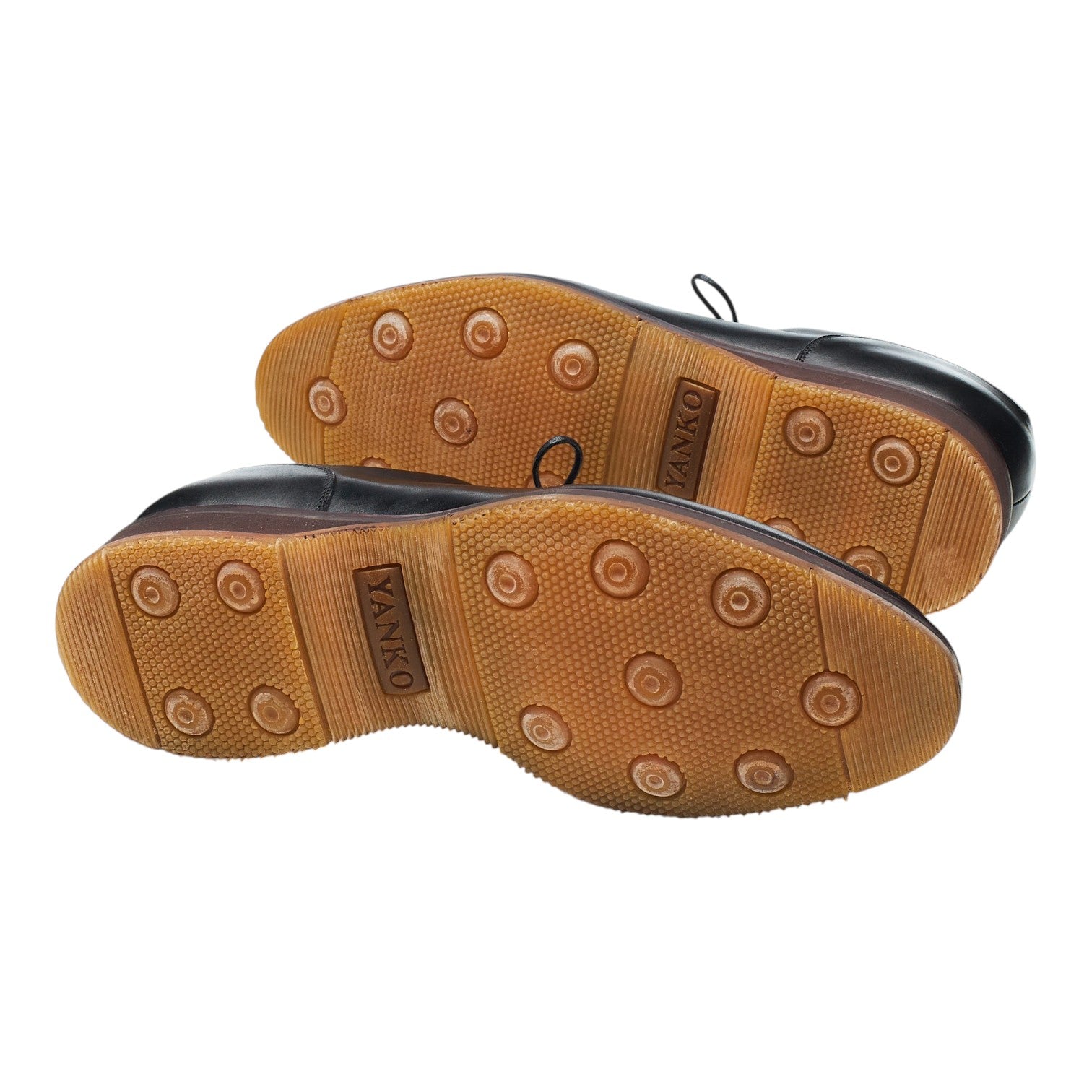 Shipton & Heneage Split Toe derby cuir noir UK 6 caoutchouc