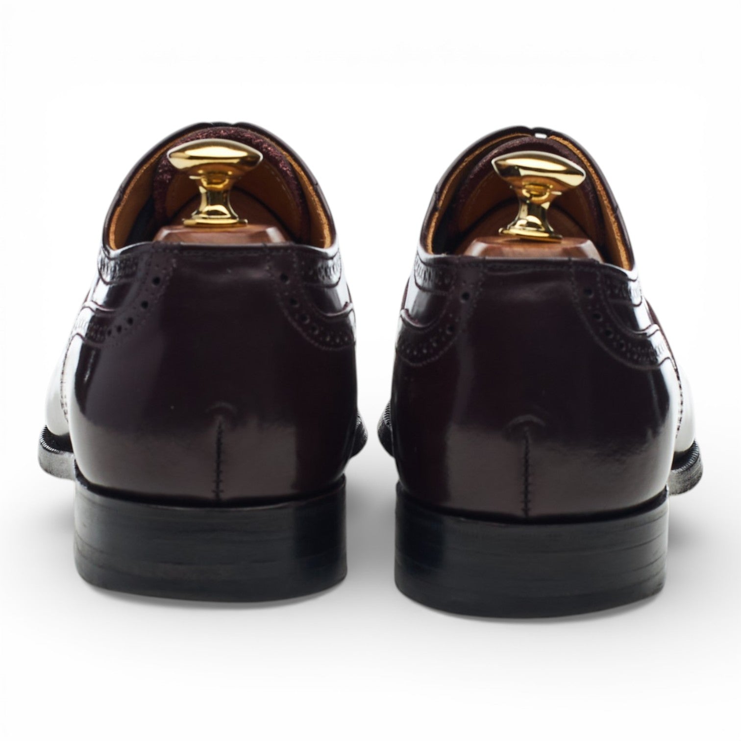 Alfred Sargent Elgin richelieu cuir bordeaux UK 6