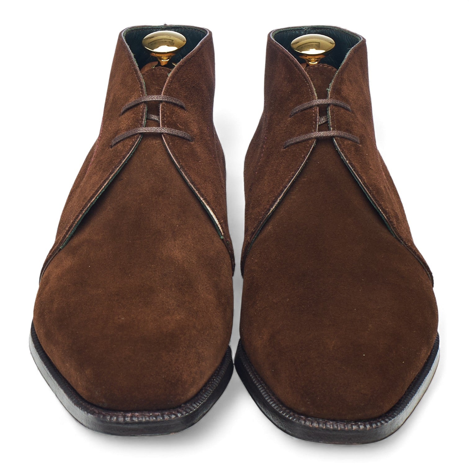 Norman Vilalta Robert boots chukka daim marron UK 6.5