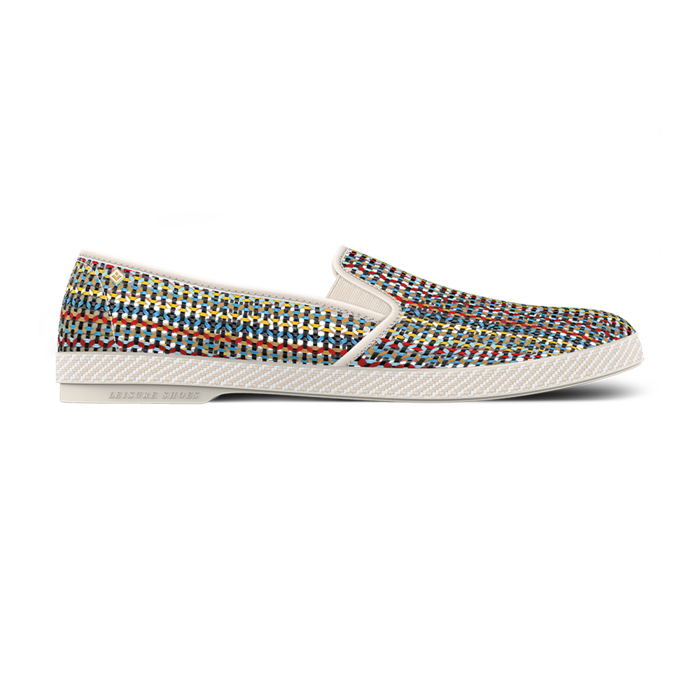 Rivieras Classic Lord espadrilles multicolore tissé