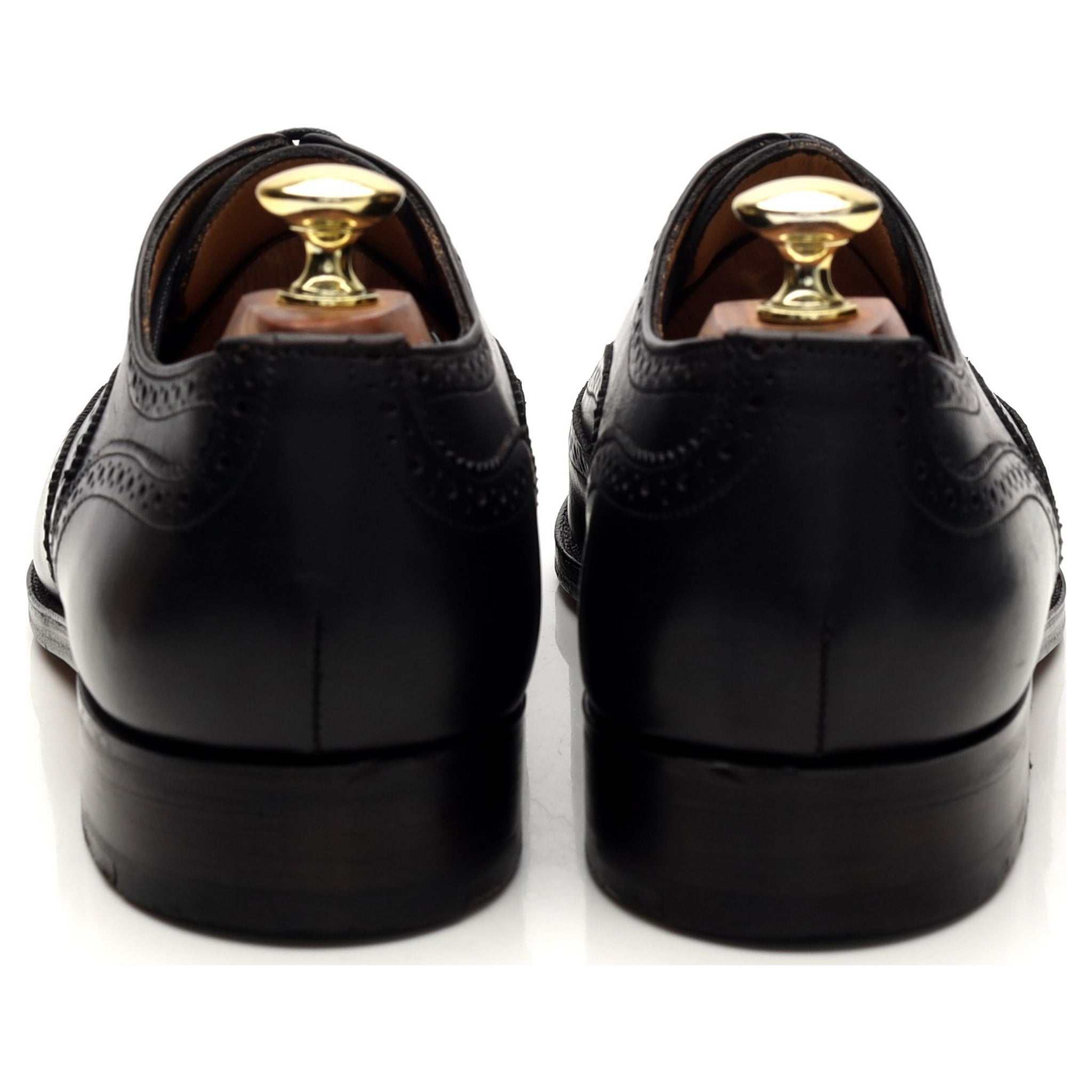 Tricker's Piccadilly richelieu cuir noir UK 7