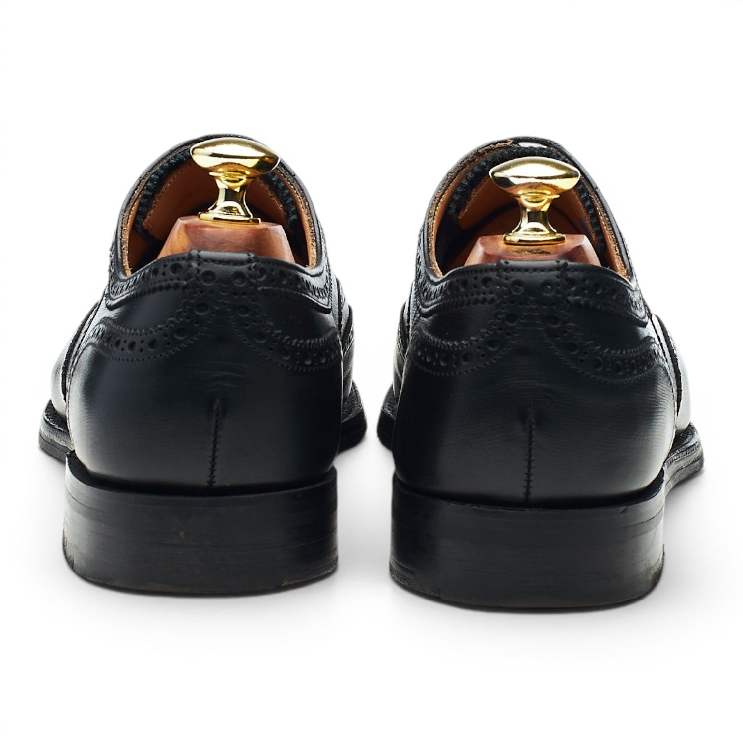 Bodileys Hamilton Stanford Oxford cuir noir 6.5 UK