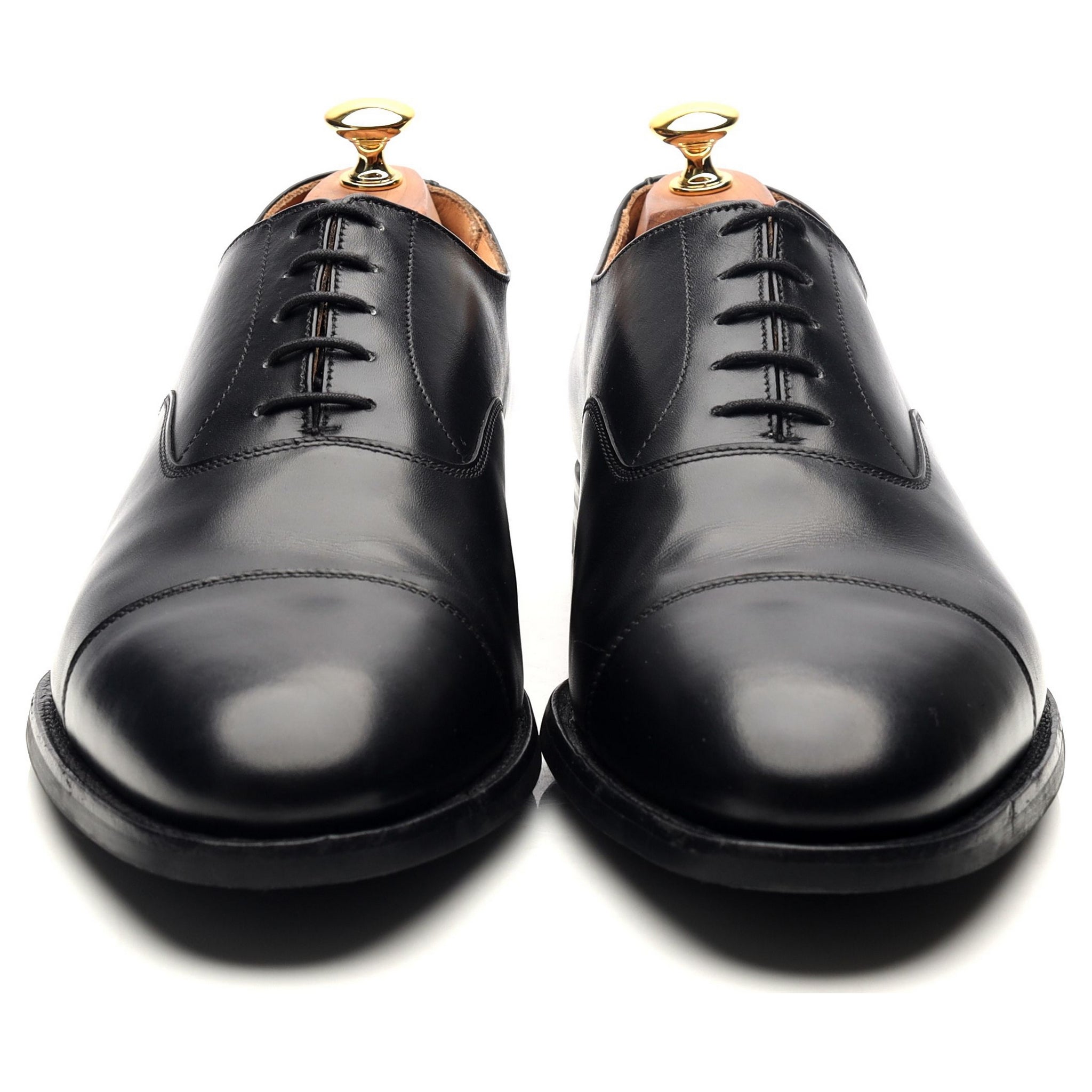 Crockett & Jones Connaught 2 richelieu cuir noir UK 10.5