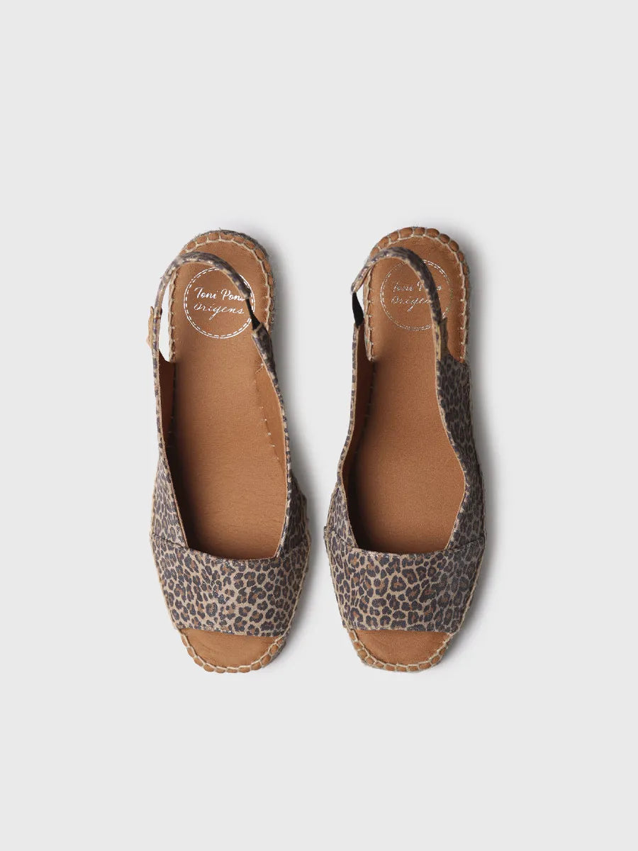 Toni Pons Flavia-LE espadrille imprimé animal