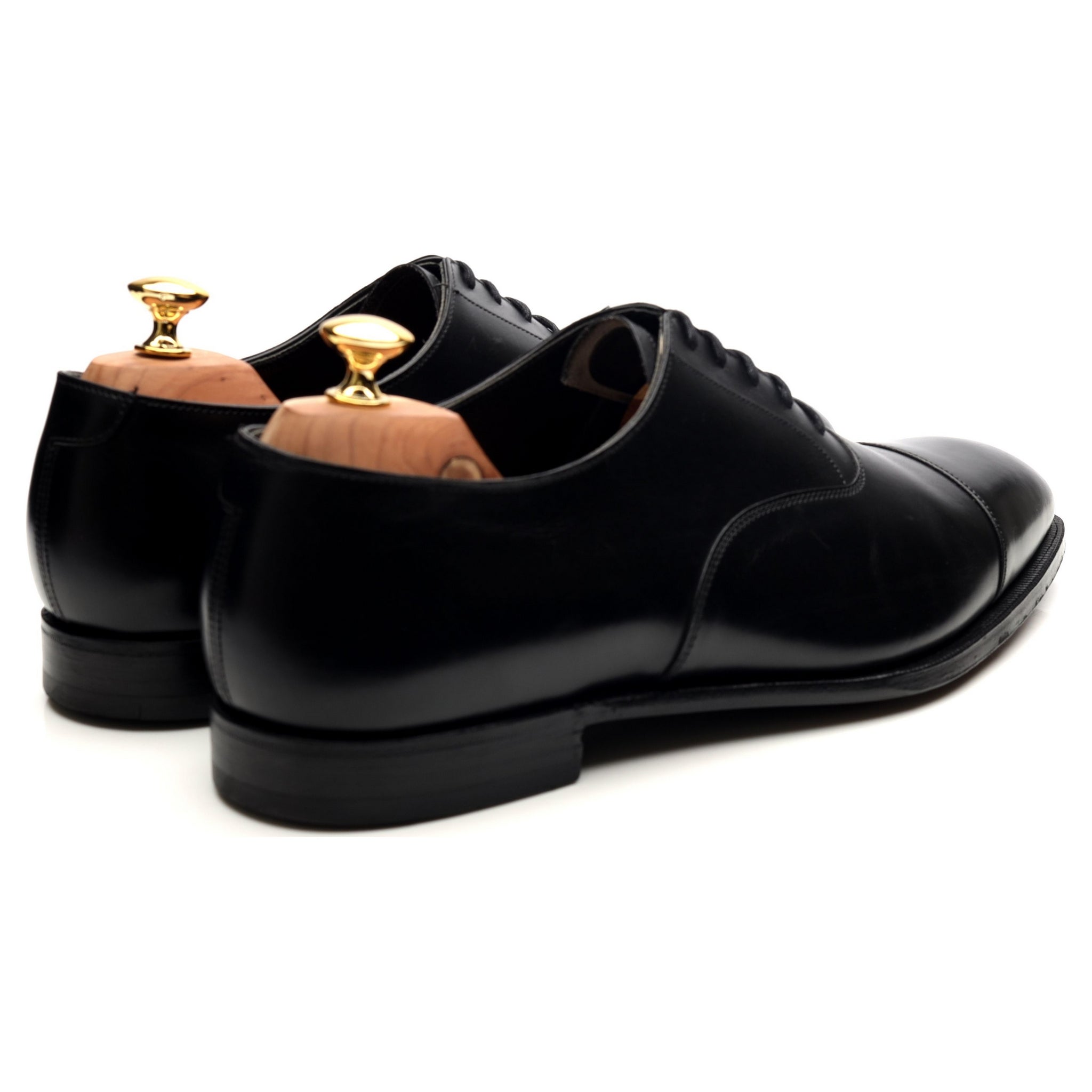 Crockett & Jones Audley richelieu cuir noir pointure 11