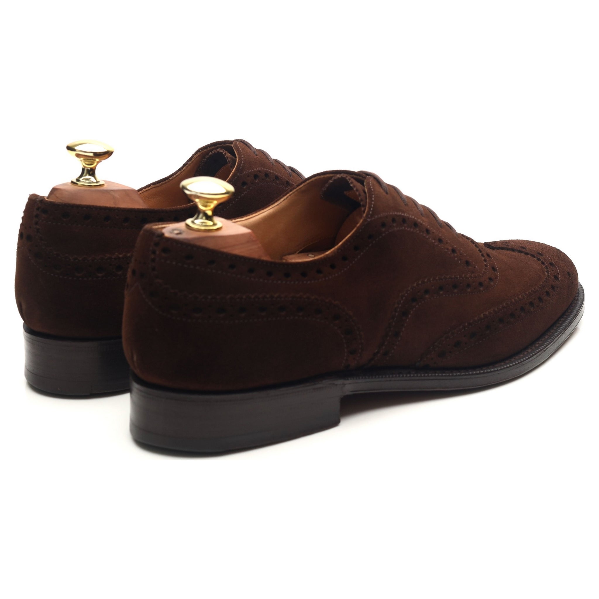 Church's Chetwynd brogues suède marron foncé UK 7.5