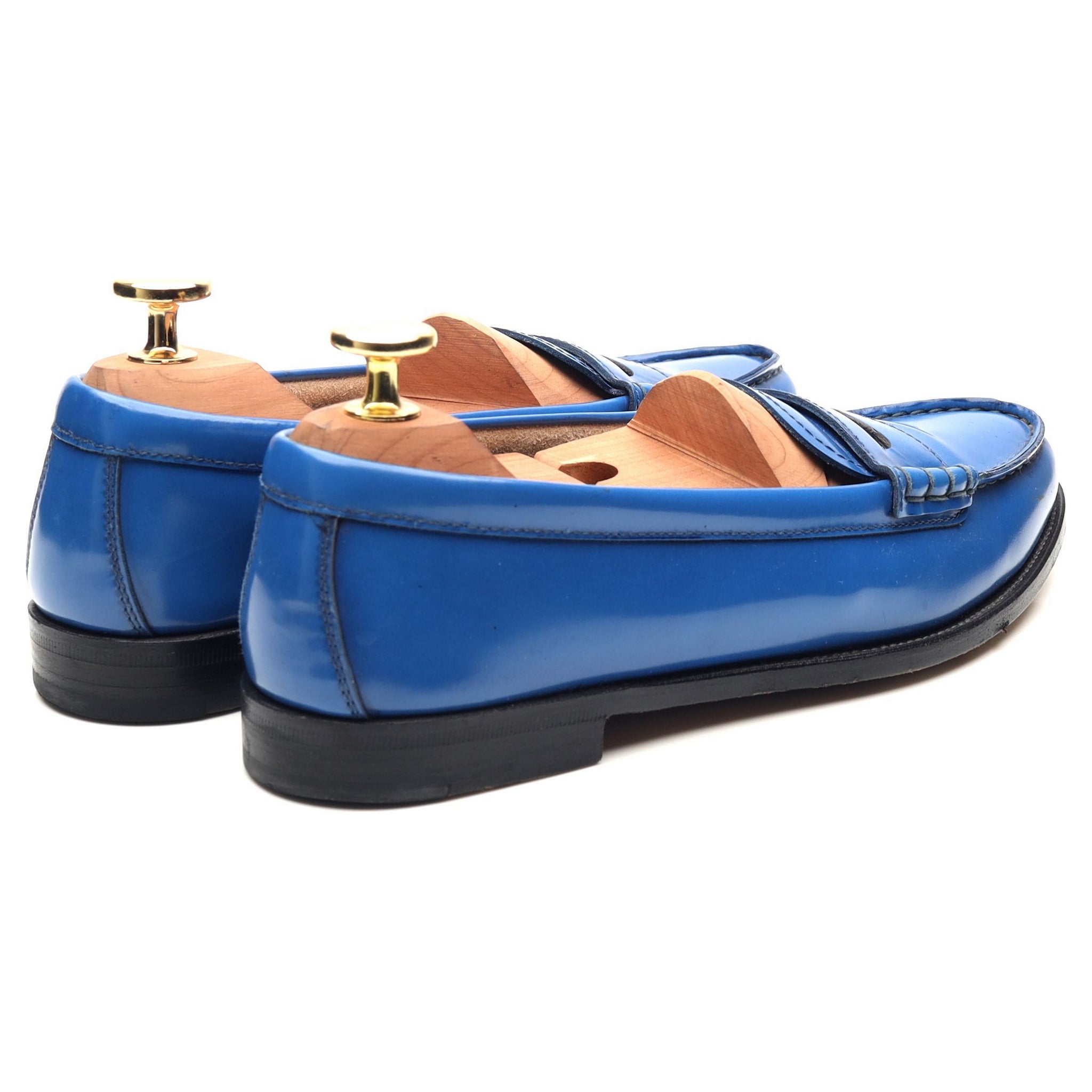 Church's Kara mocassins cuir bleu 36,5 occasion