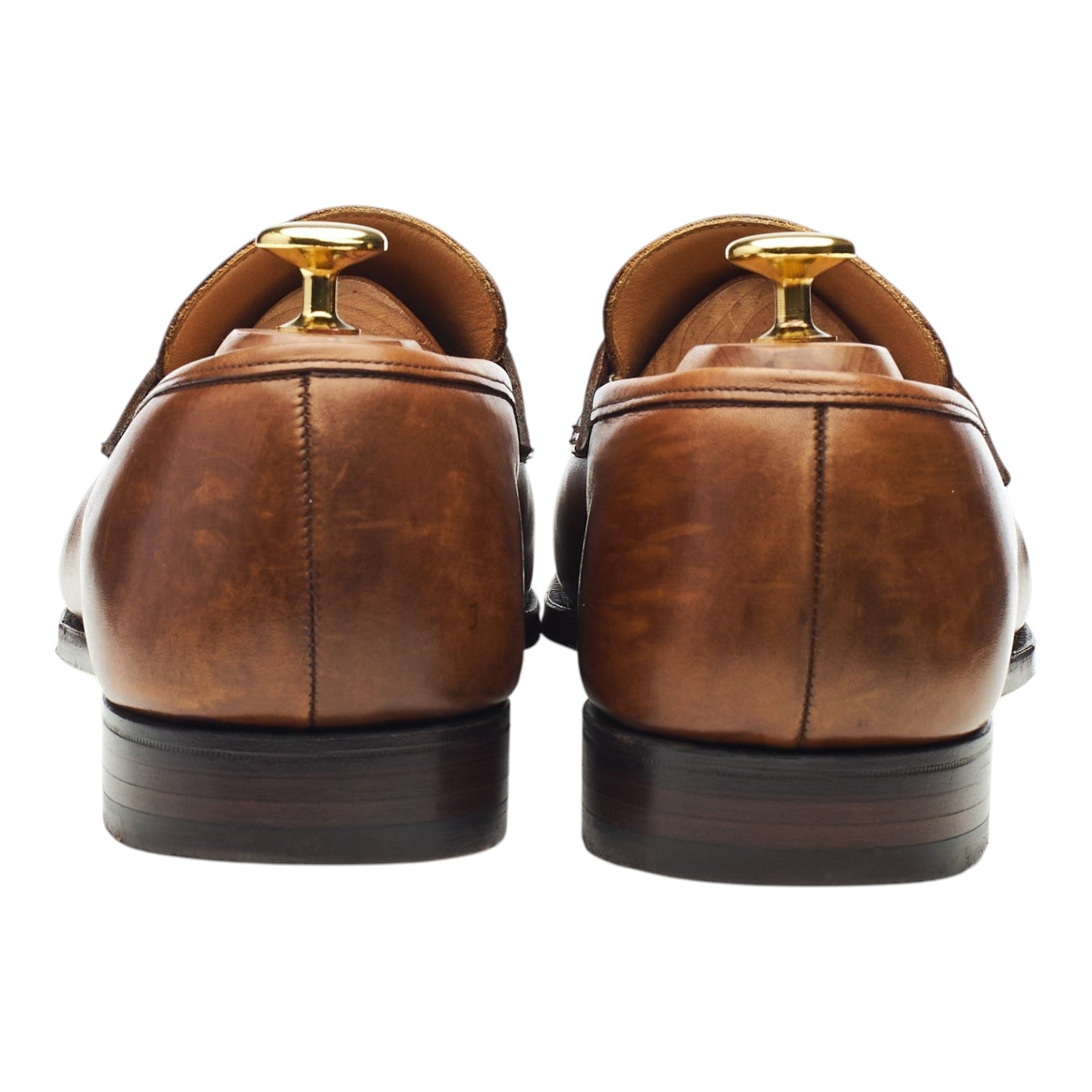 Crockett & Jones Sydney mocassins cuir marron UK 8.5