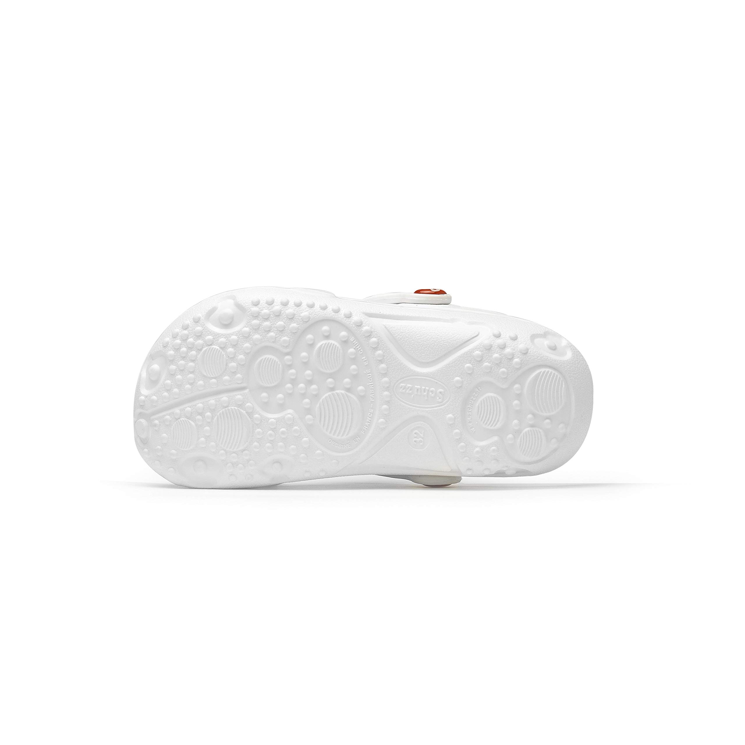 Schu'zz Globule Enfant Sabot 32 EU Blanc Lavable