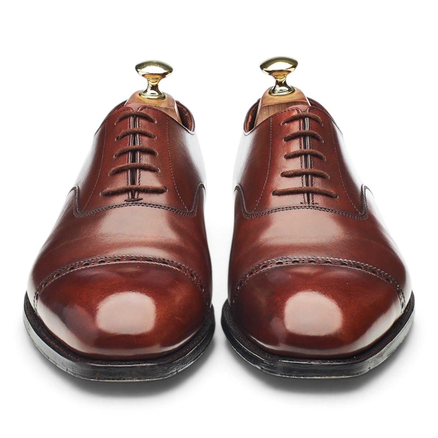 Crockett & Jones Belgrave richelieu marron UK 7,5 brogue