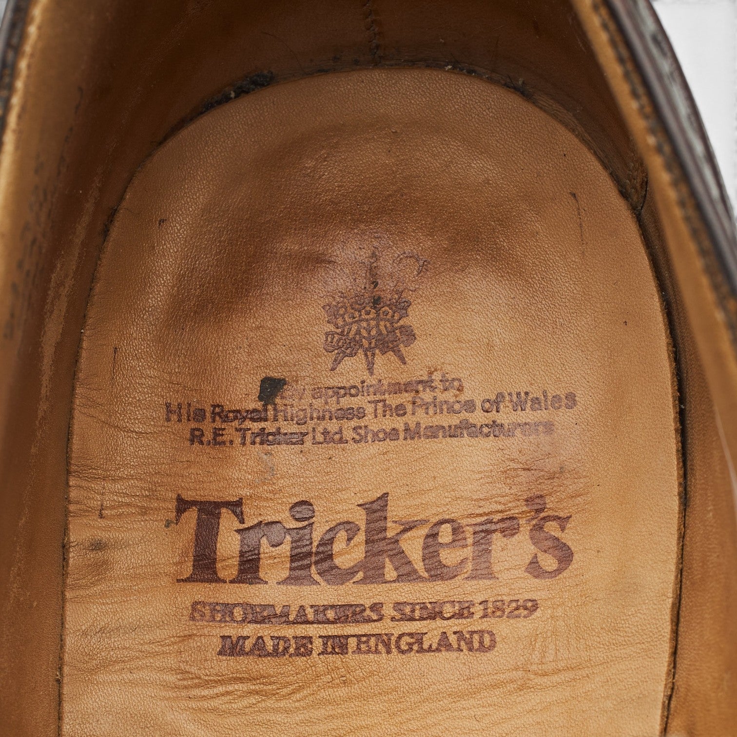Tricker's Kensington richelieu cuir marron UK 13