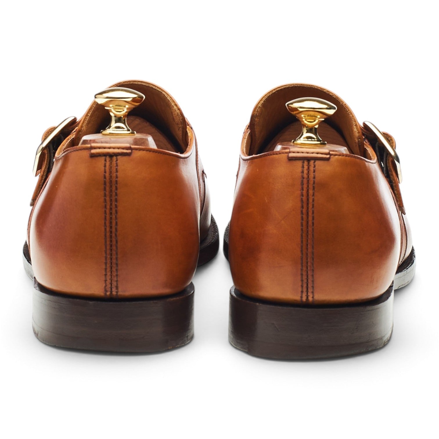 Church's Sydney Monk Cuir Marron Clair UK 10