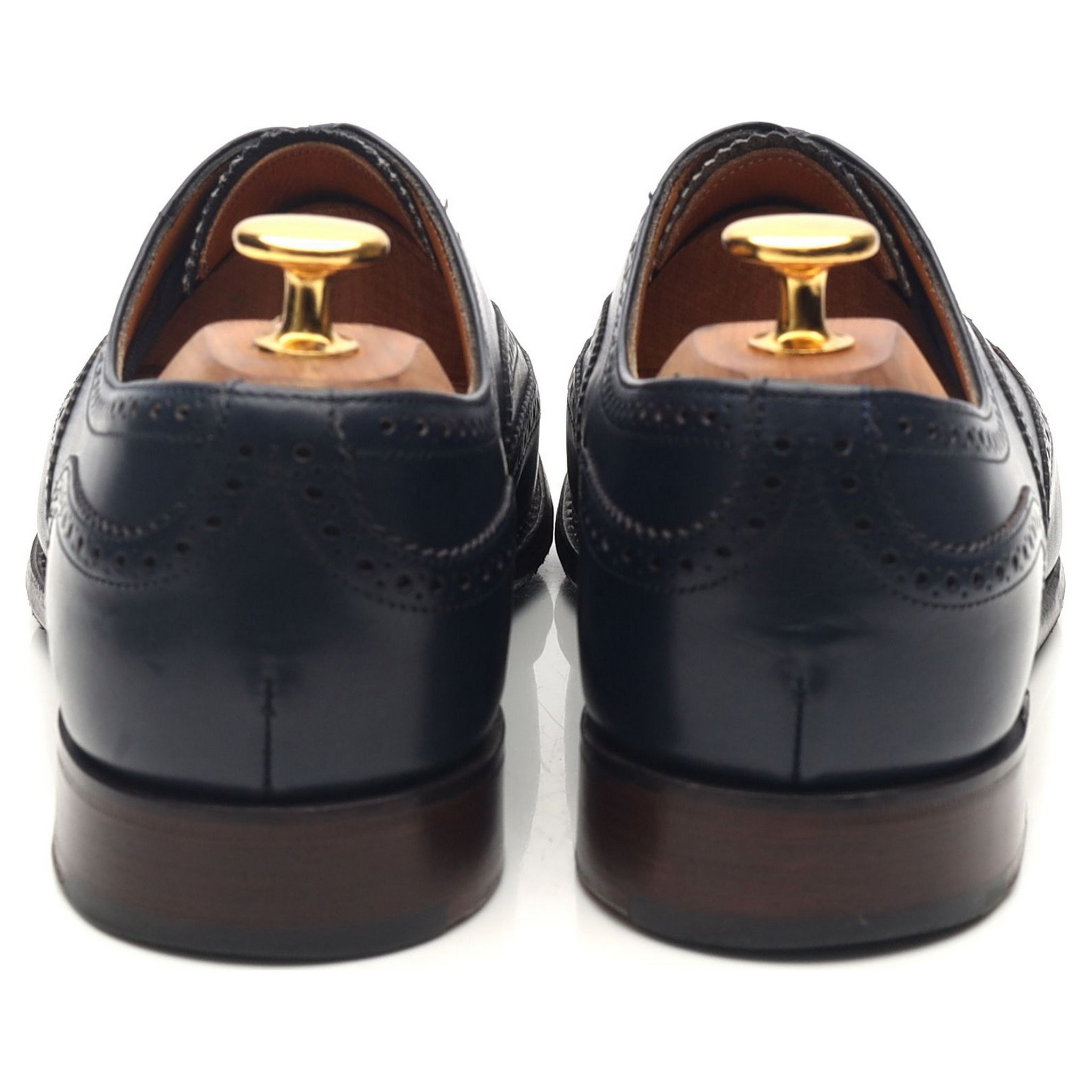Cheaney Maisie derbies cuir bleu 5 UK femme