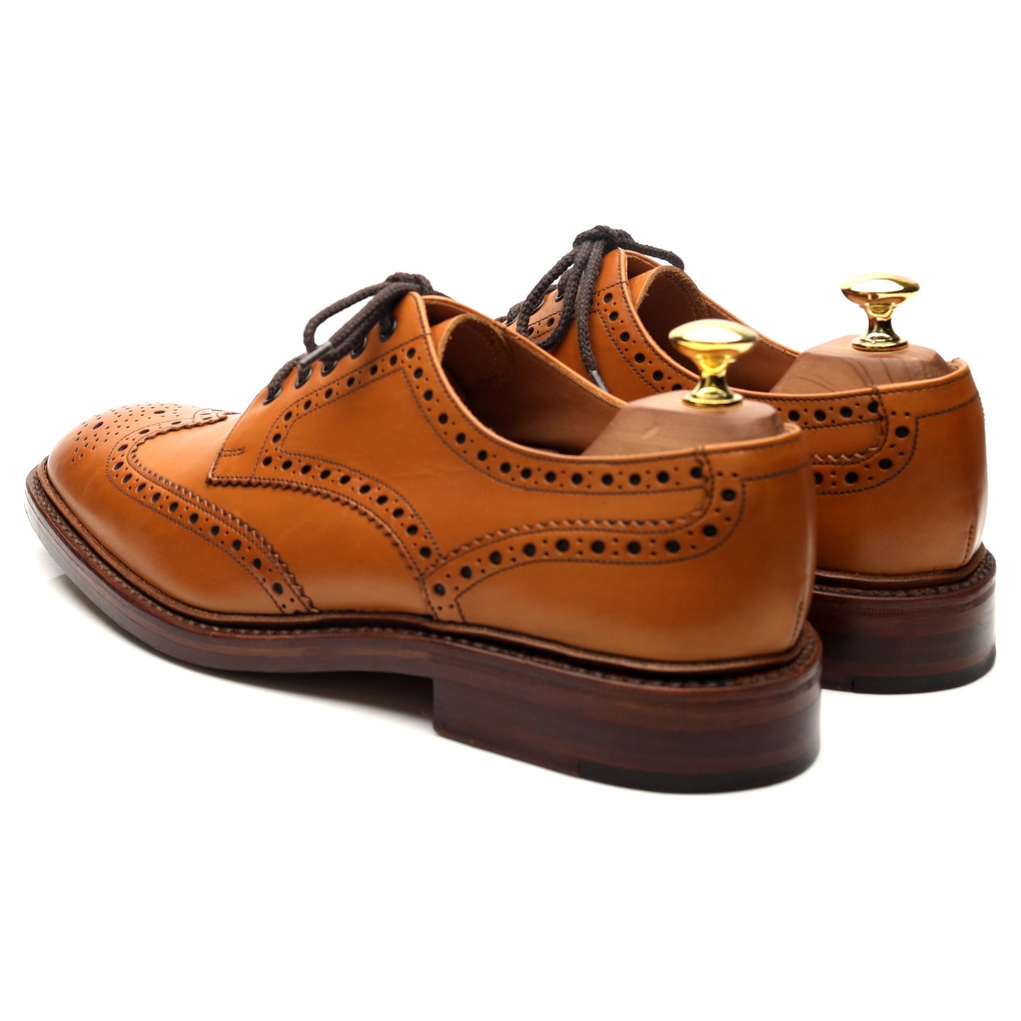 Loake Chester 2 derby cuir marron pointure UK 8