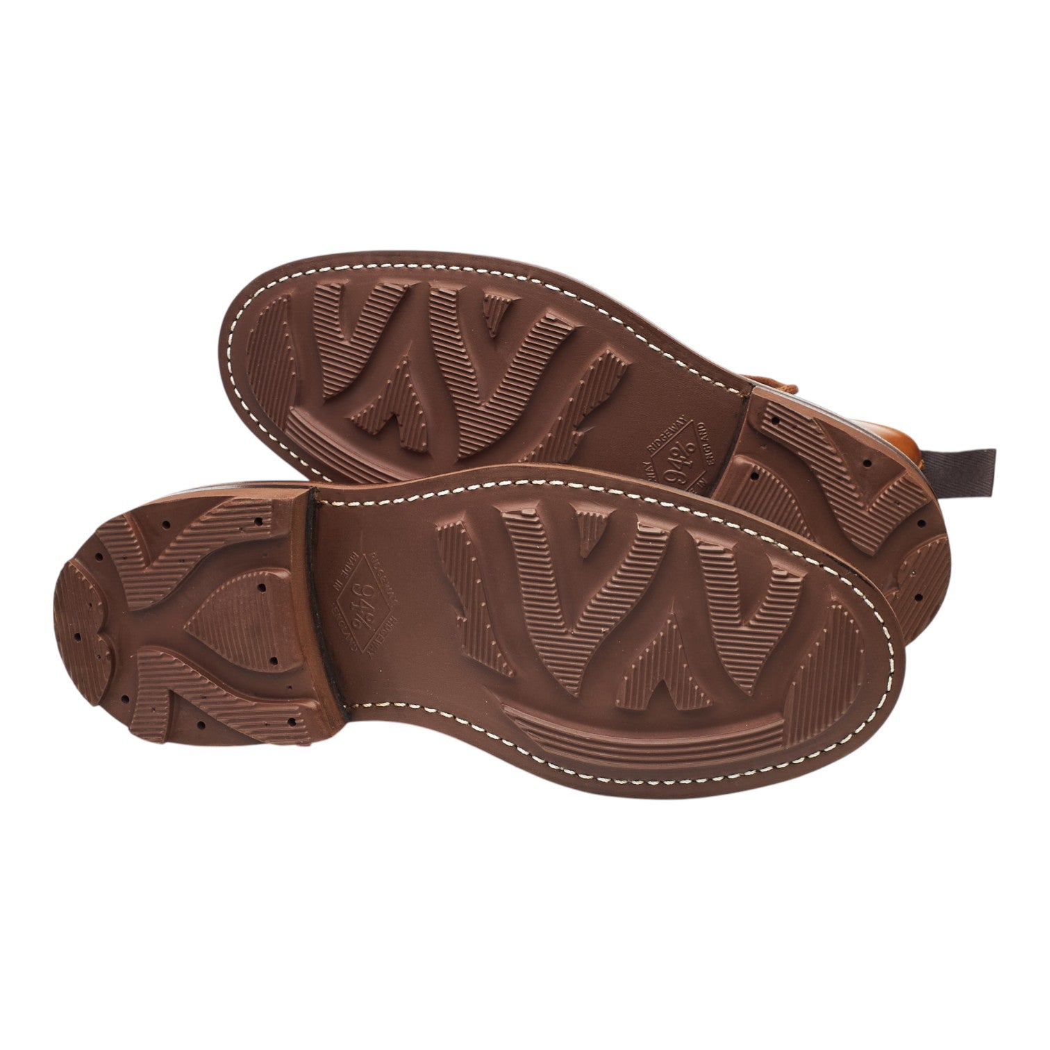 Tricker's boots cuir marron derby UK 6.5