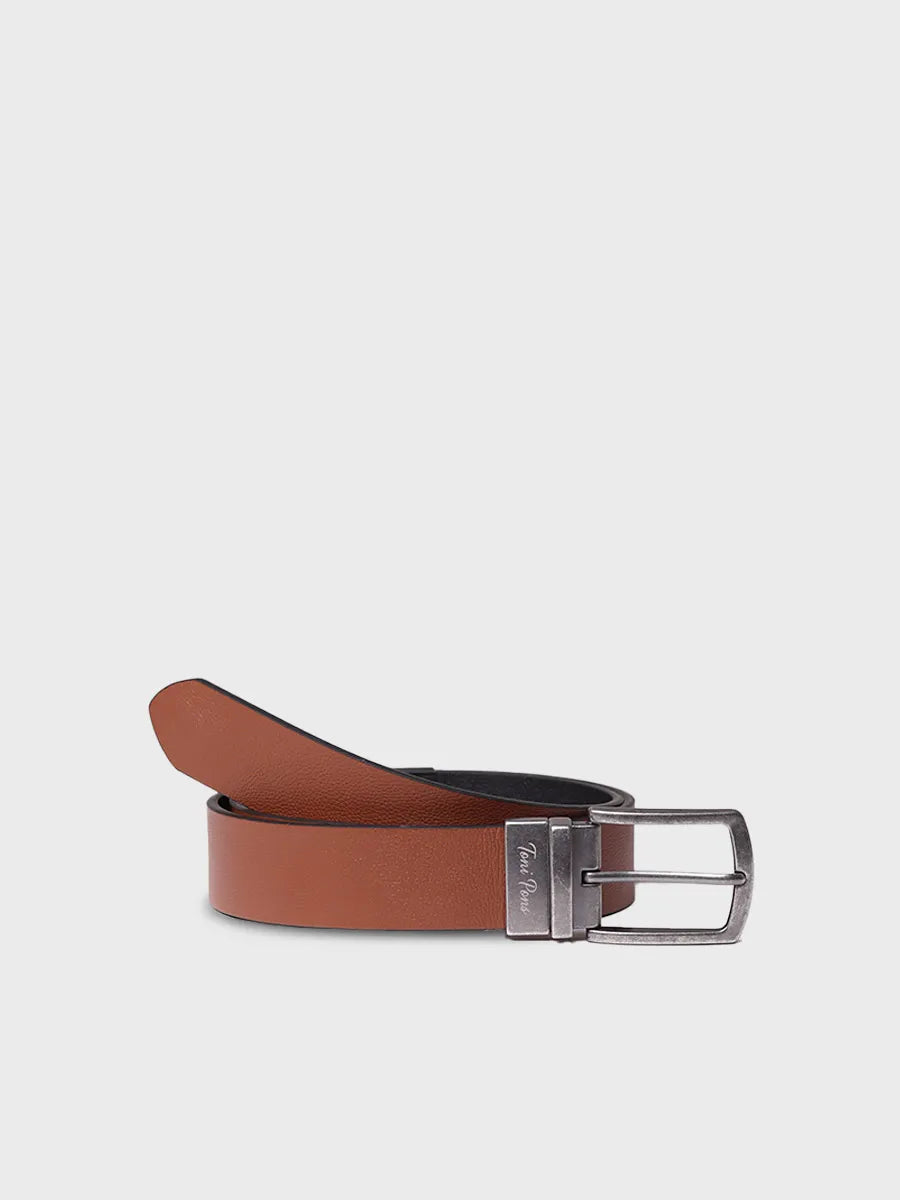 Toni Pons Estanis ceinture homme cuir noire