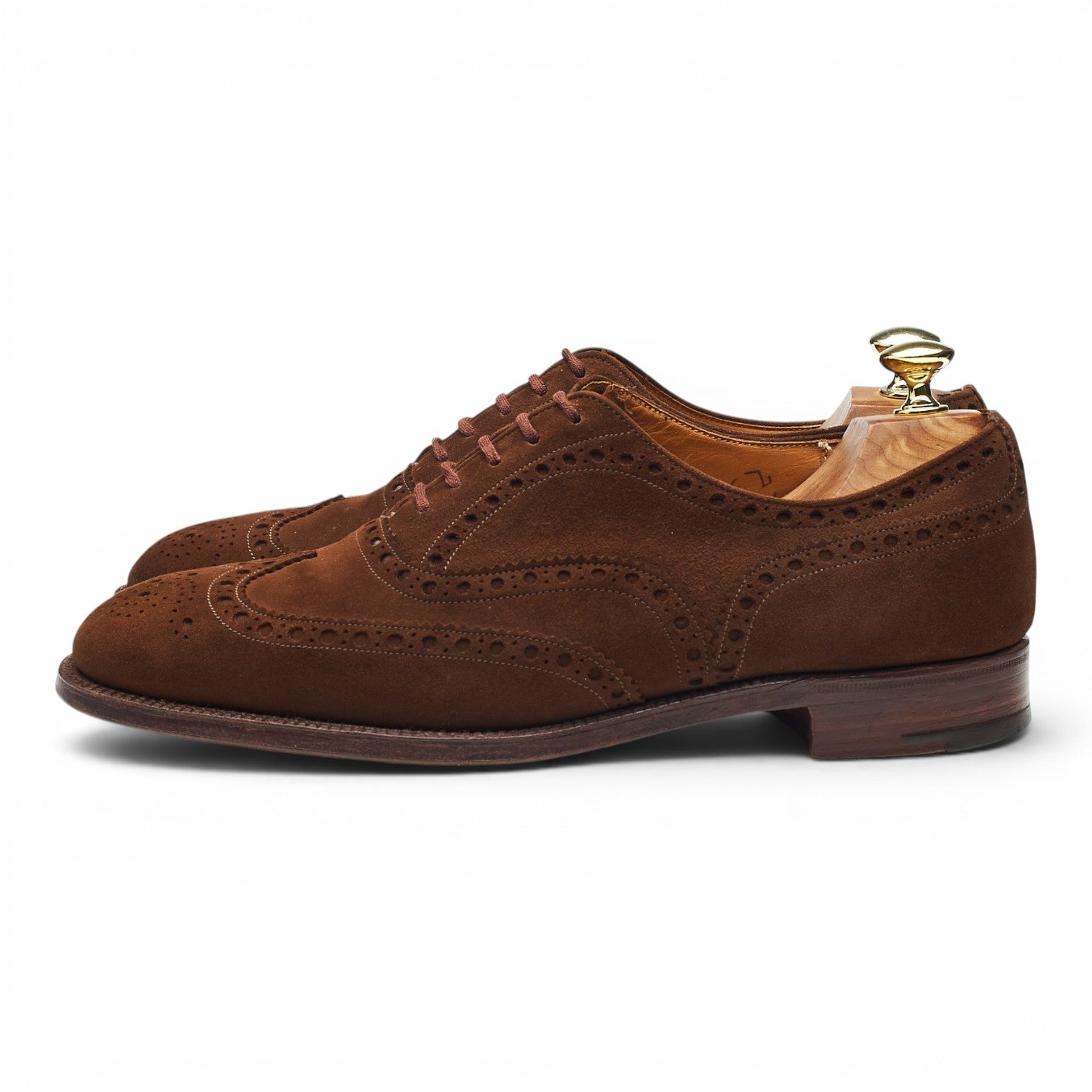 Church's Buck richelieu daim marron UK 8 occasion