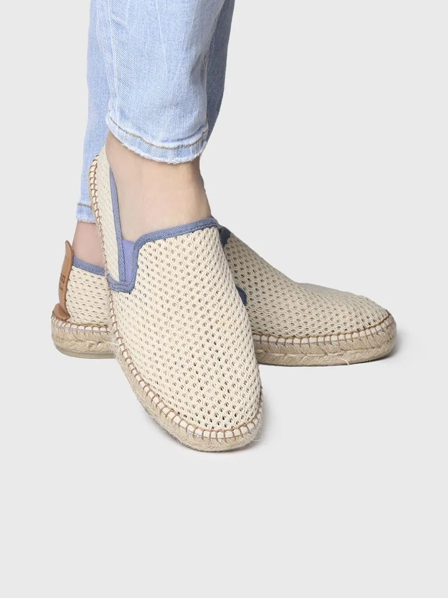 Toni Pons Didac espadrille homme toile écru