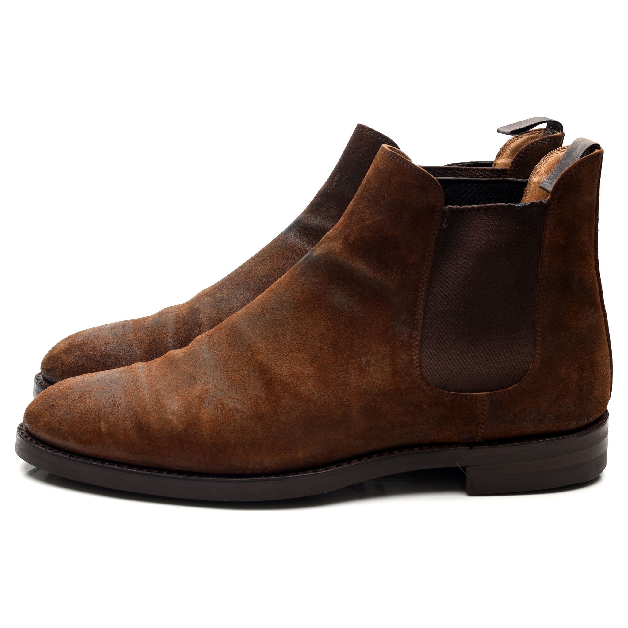 Crockett & Jones Chelsea 5 boots suède marron pointure 9.5