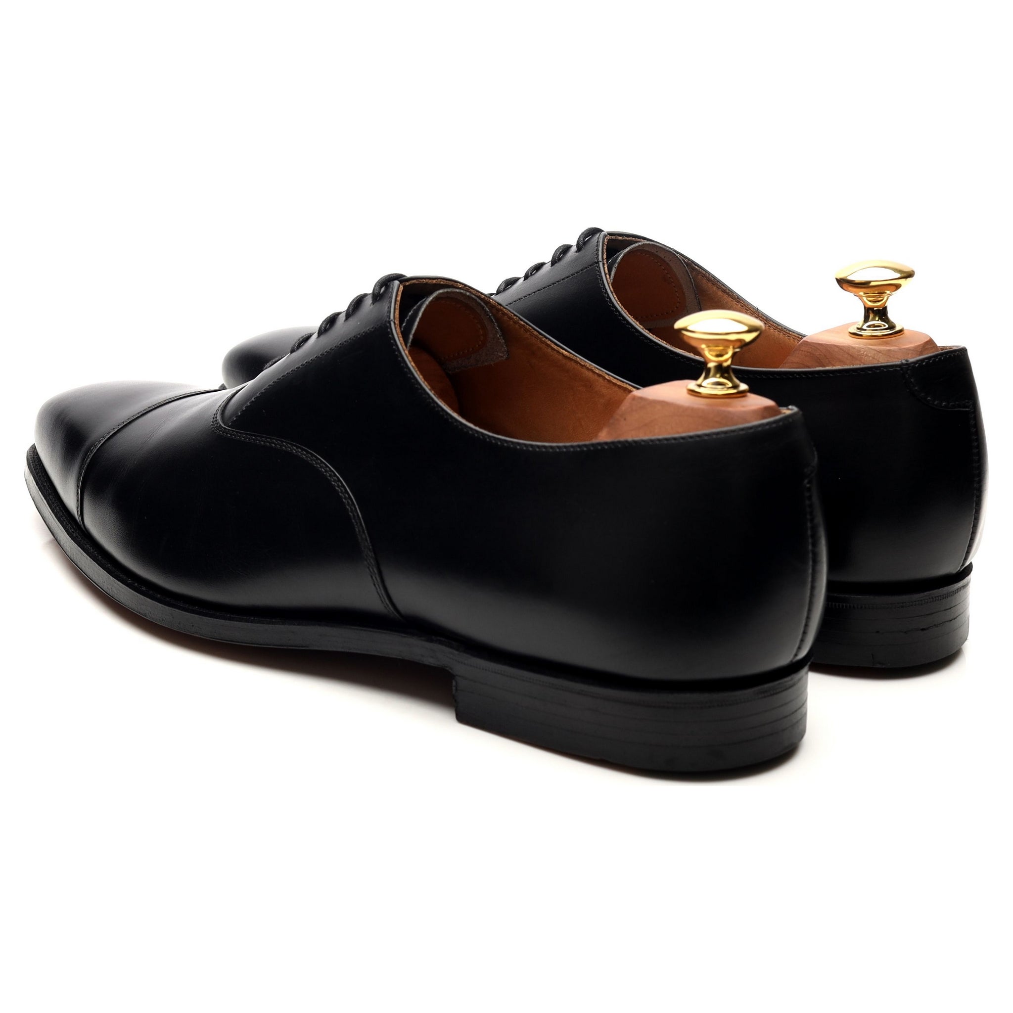 Crockett & Jones Hallam richelieu cuir noir UK 9.5