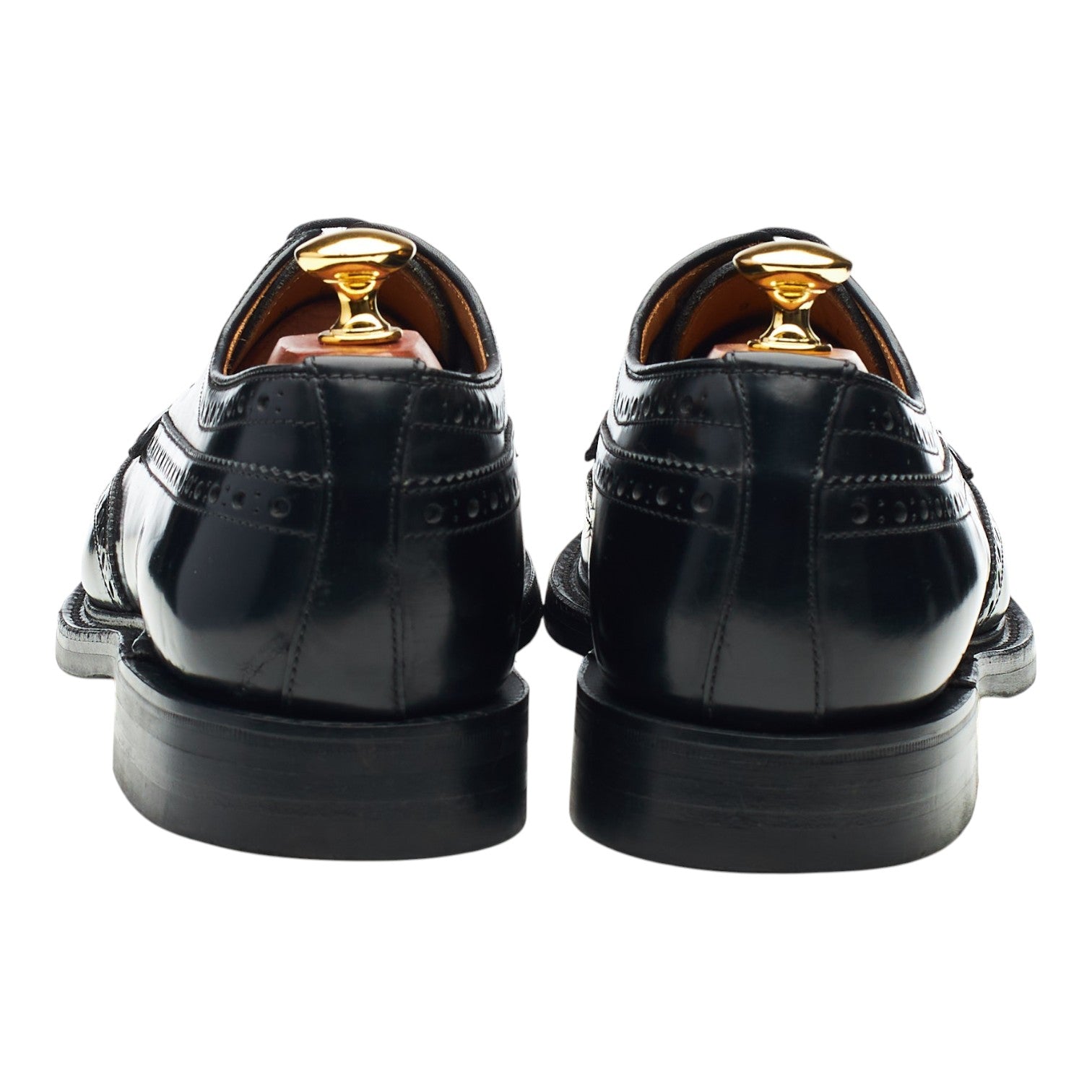 Loake Braemar derby brogue cuir noir 9 UK