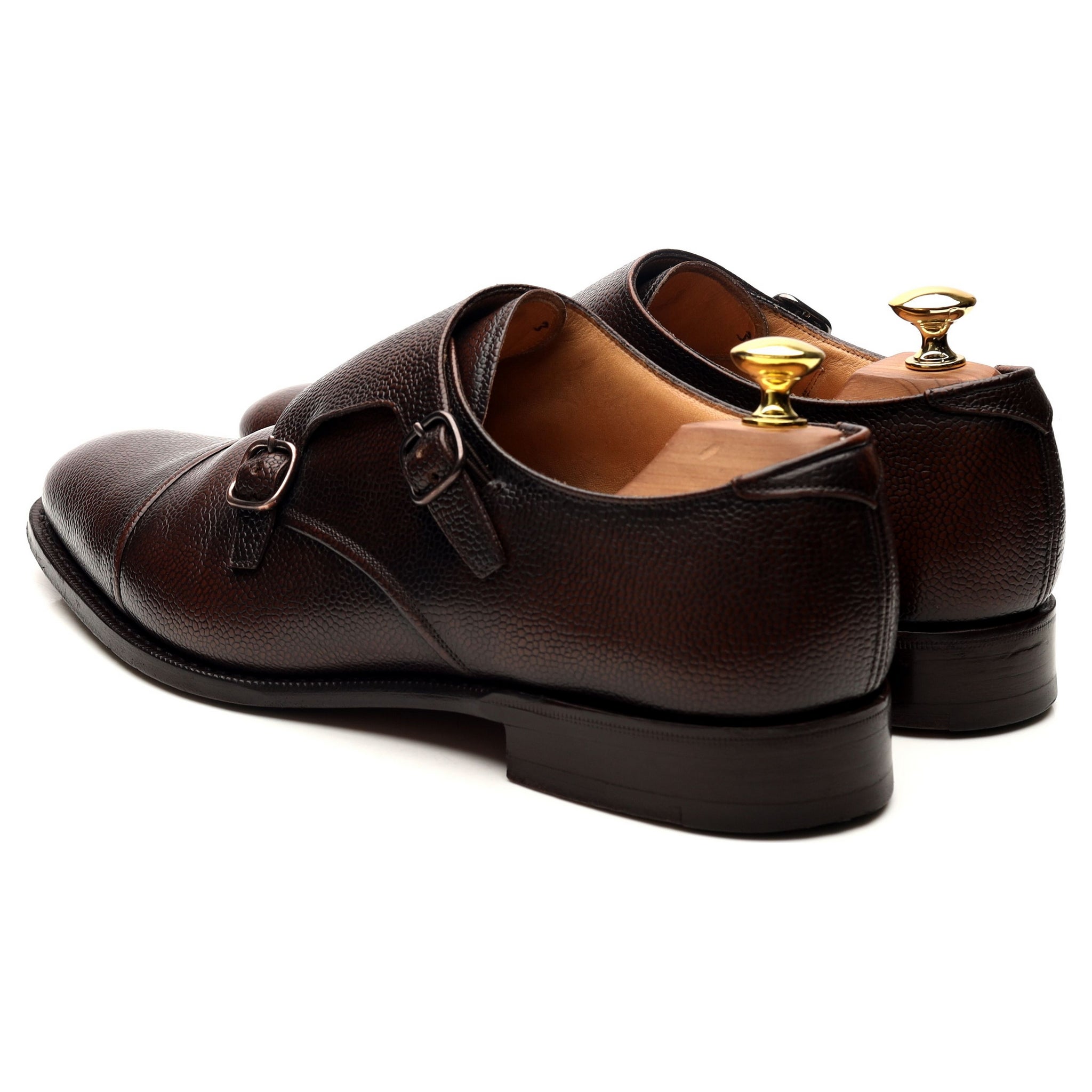 Church's Ledstone monk cuir marron foncé UK 8,5