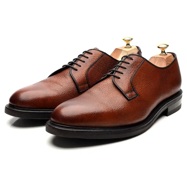 Loake 1880 Country Leyburn derby cuir marron UK 11