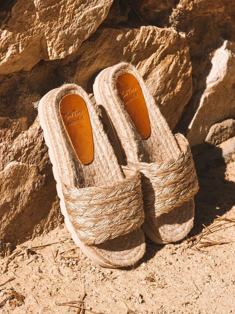Toni Pons Delta-PH sandale jute naturel 3 cm