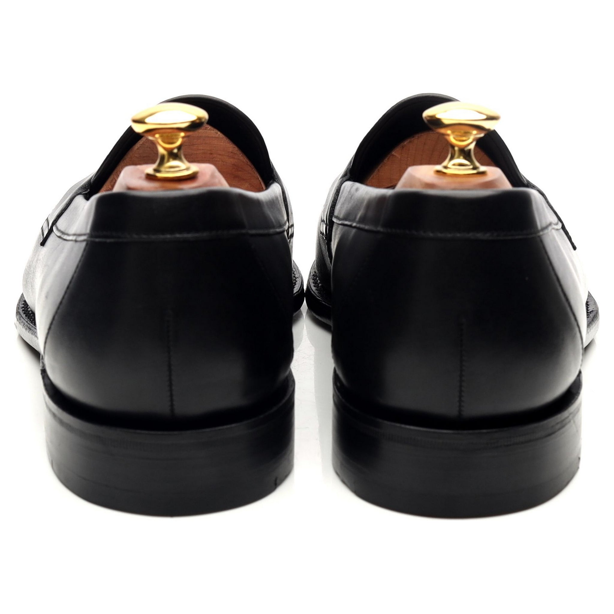 Loake 1880 Hornbeam mocassins cuir noir pointure 9.5