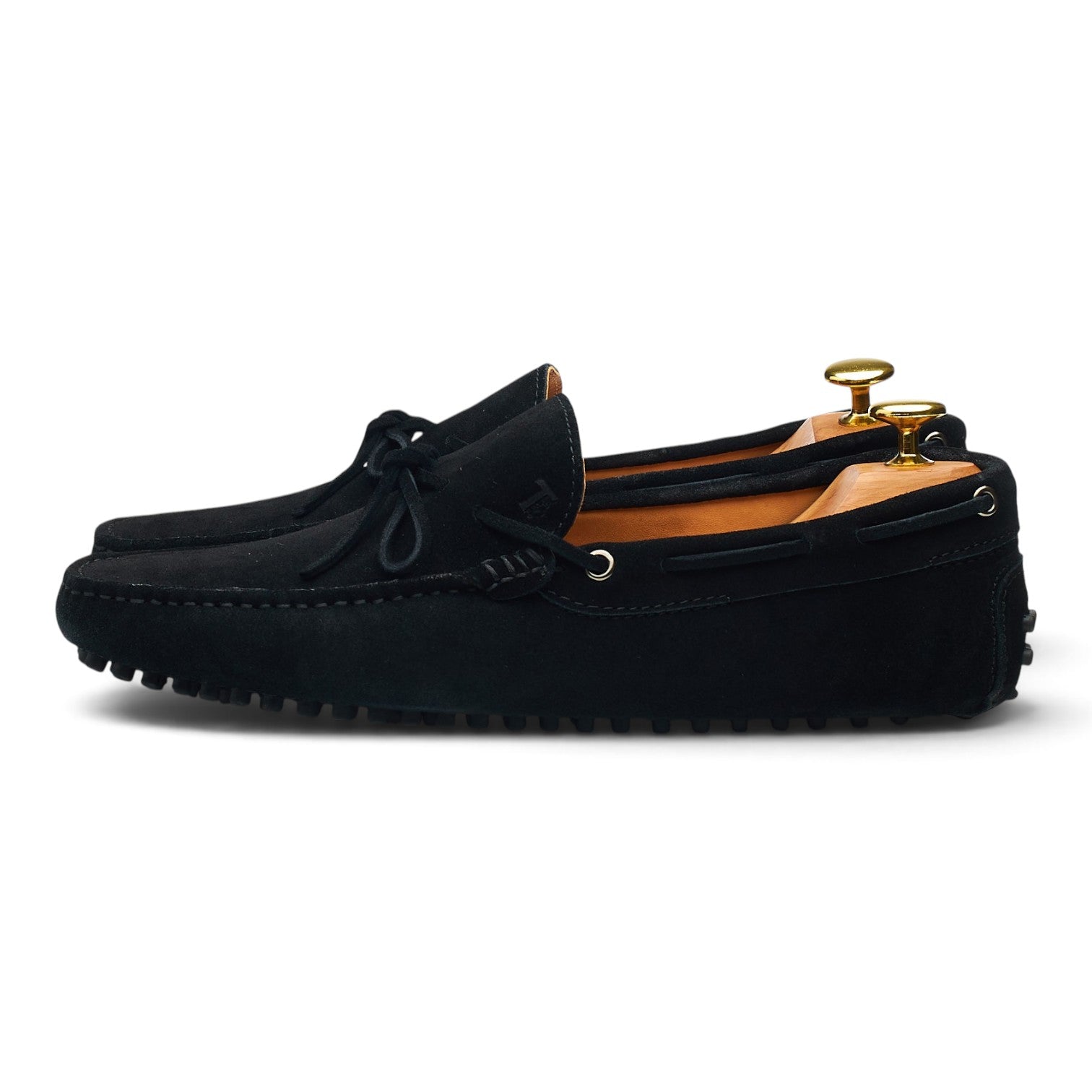 Tod's Gommino mocassins daim noir pointure UK 8