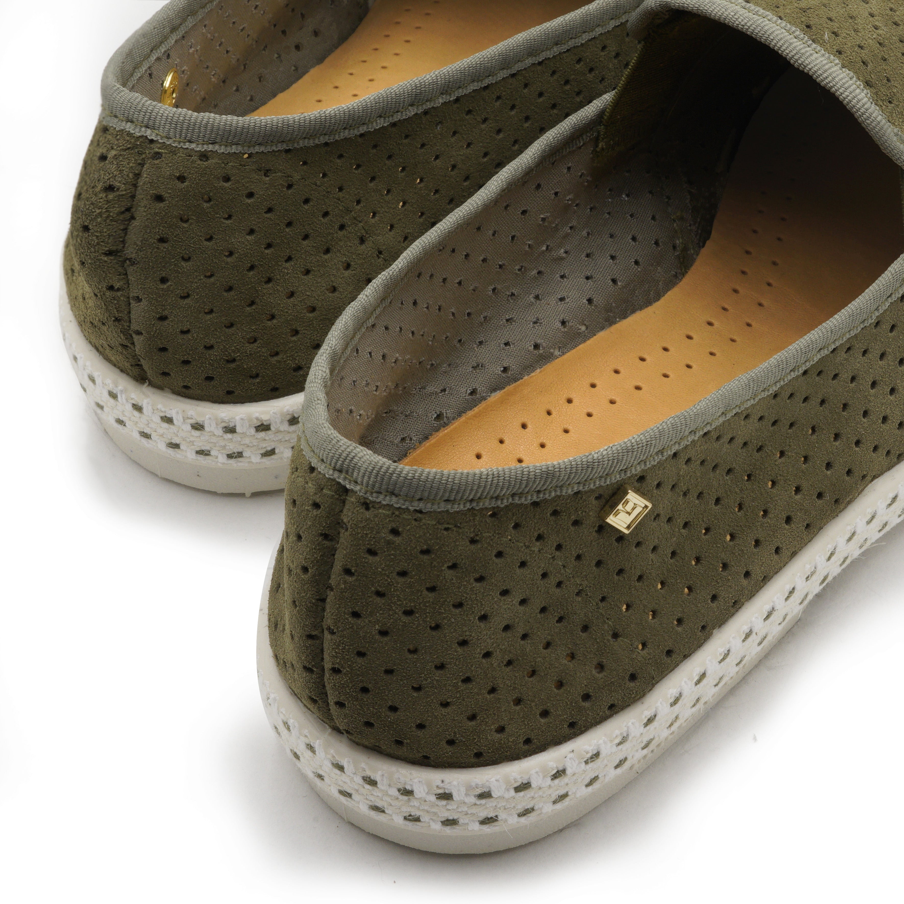 Rivieras Classic 3067 espadrille kaki suède