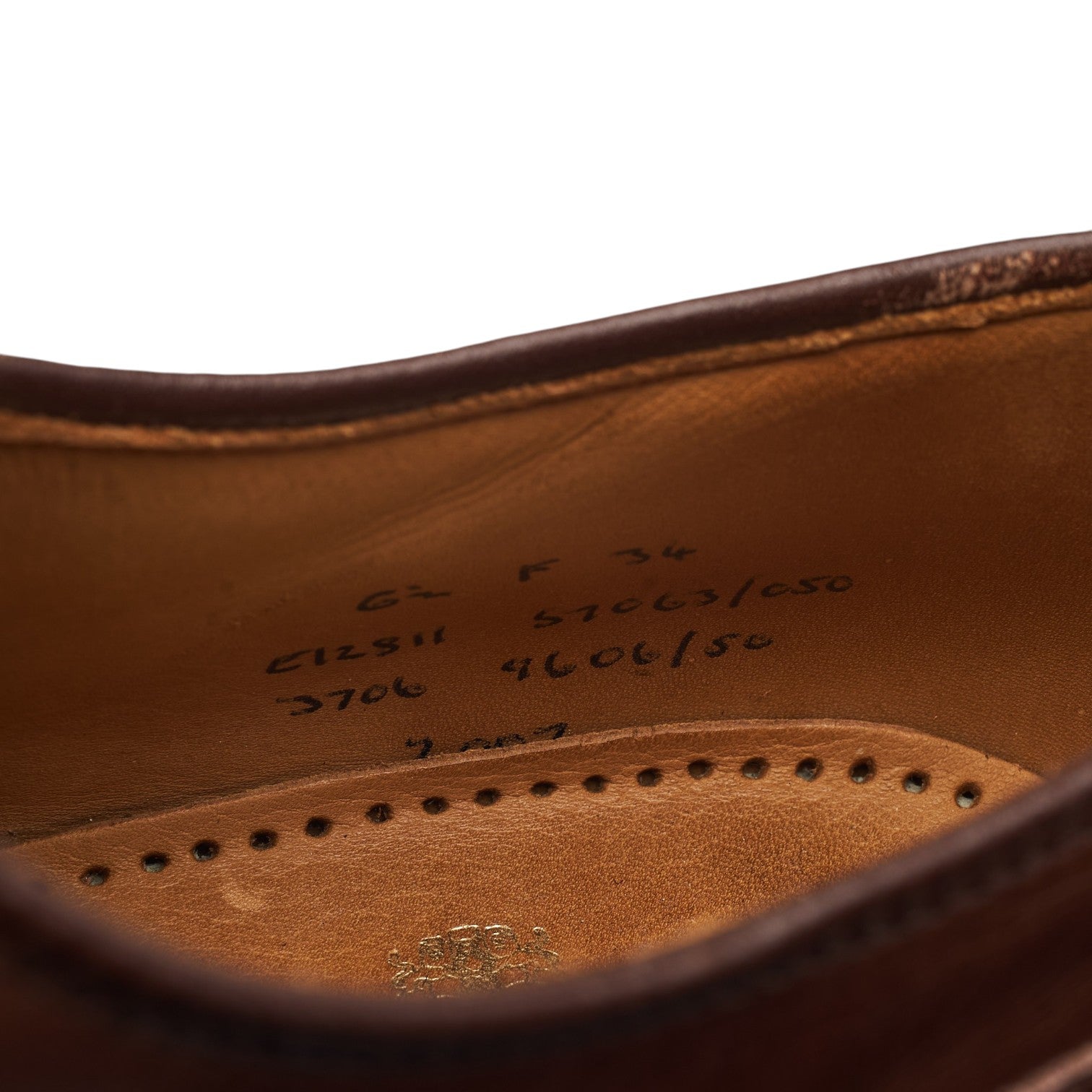 Church's 2000 richelieu cuir marron UK 6.5