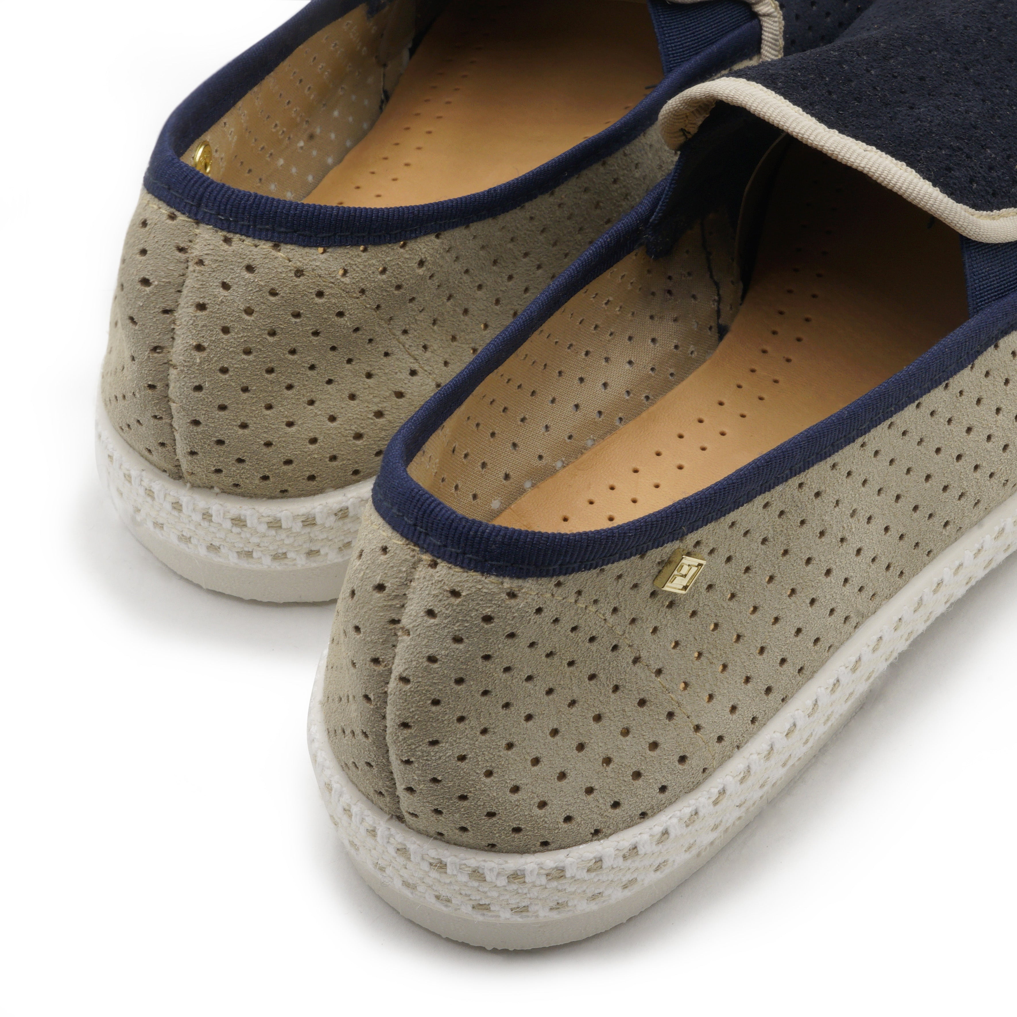 Rivieras Classic Match 3080 espadrilles daim marine