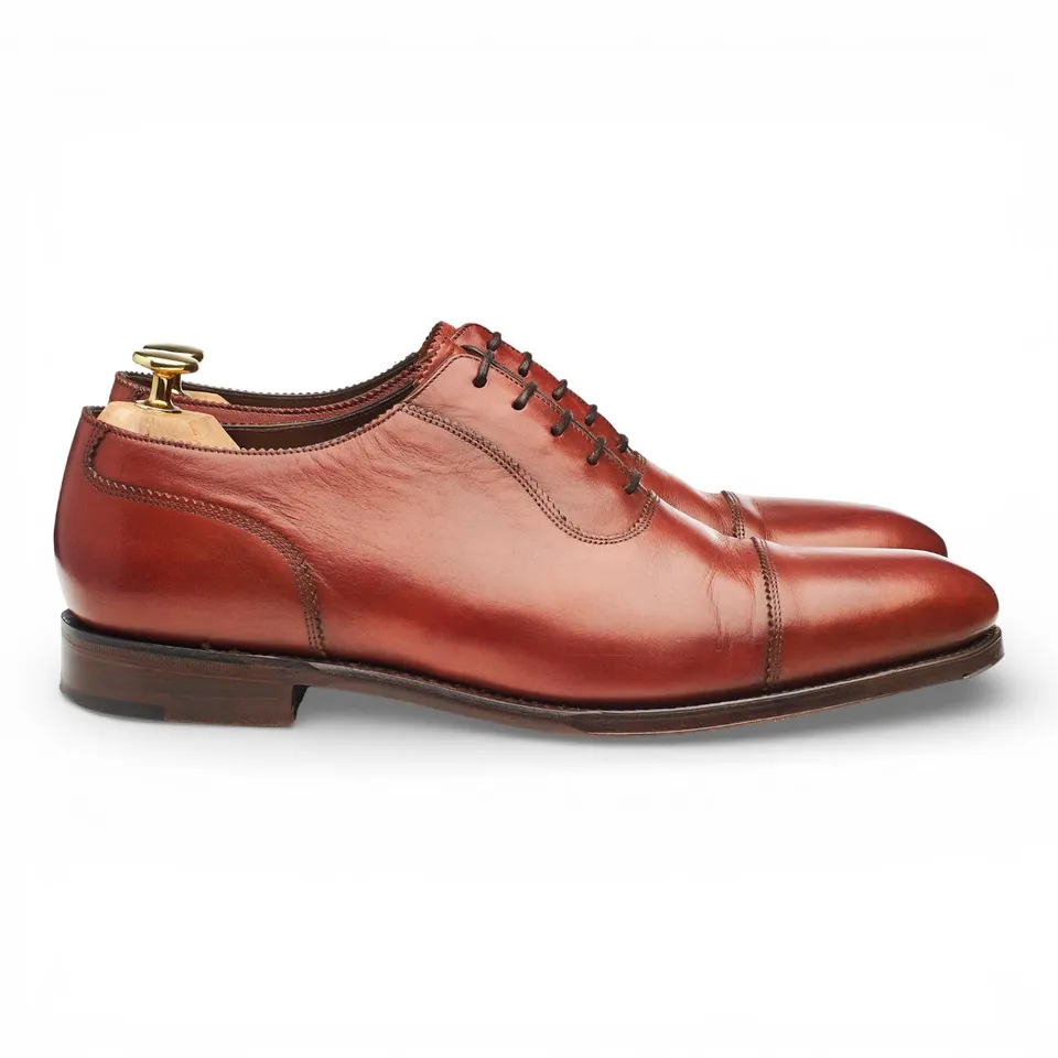 Loake 1880 Legacy Evans richelieu cuir marron pointure UK 10