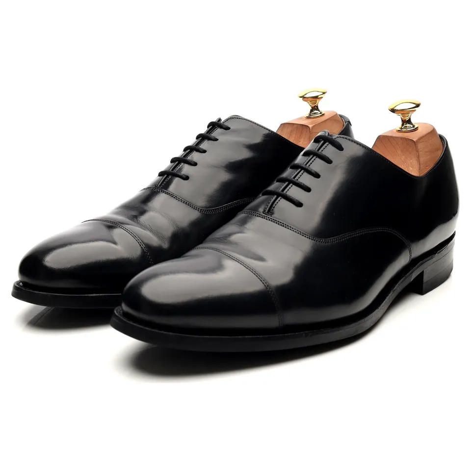 Barker Cheltenham oxford cuir noir pointure 9,5 UK