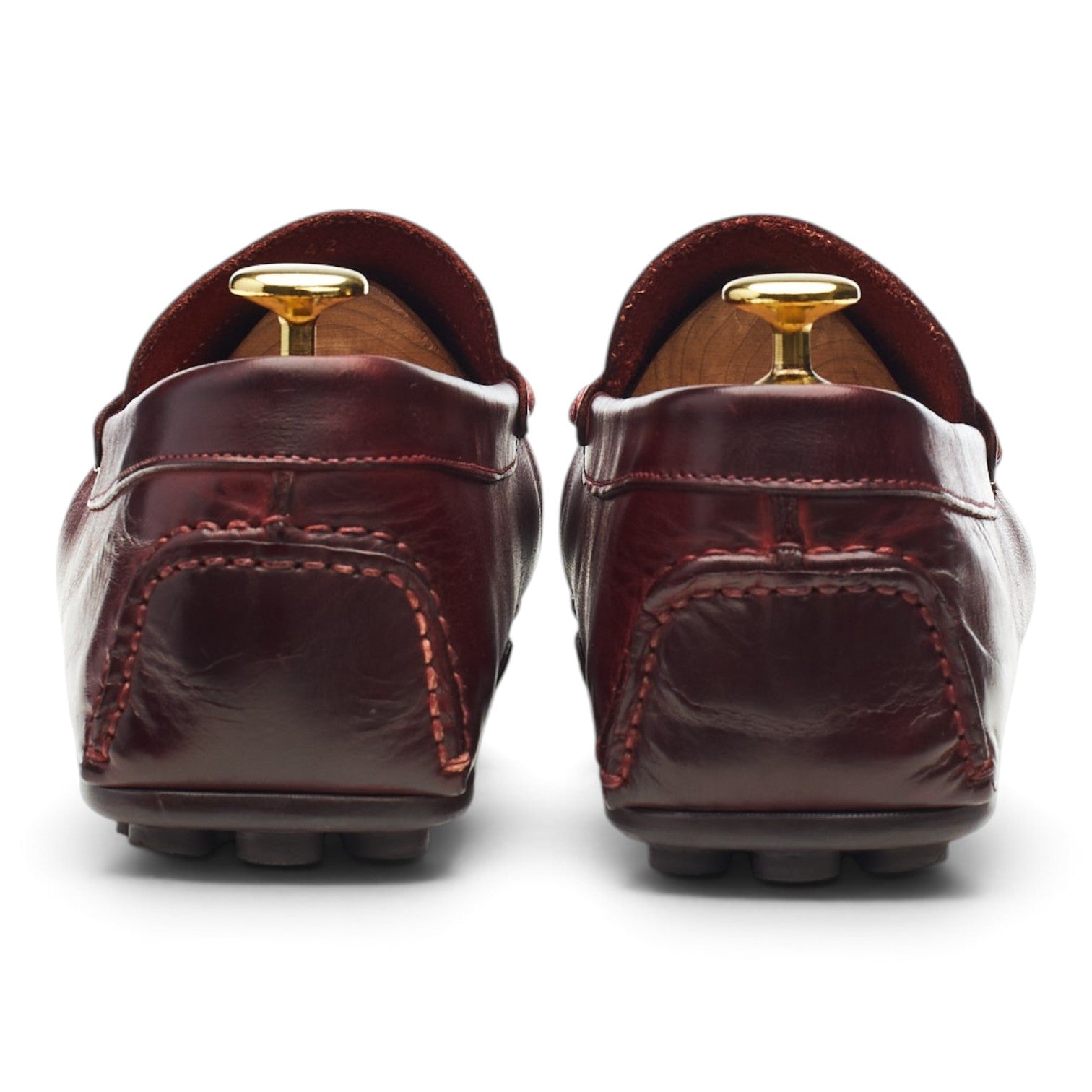 Cheaney Donnington mocassins cuir bordeaux pointure UK 8