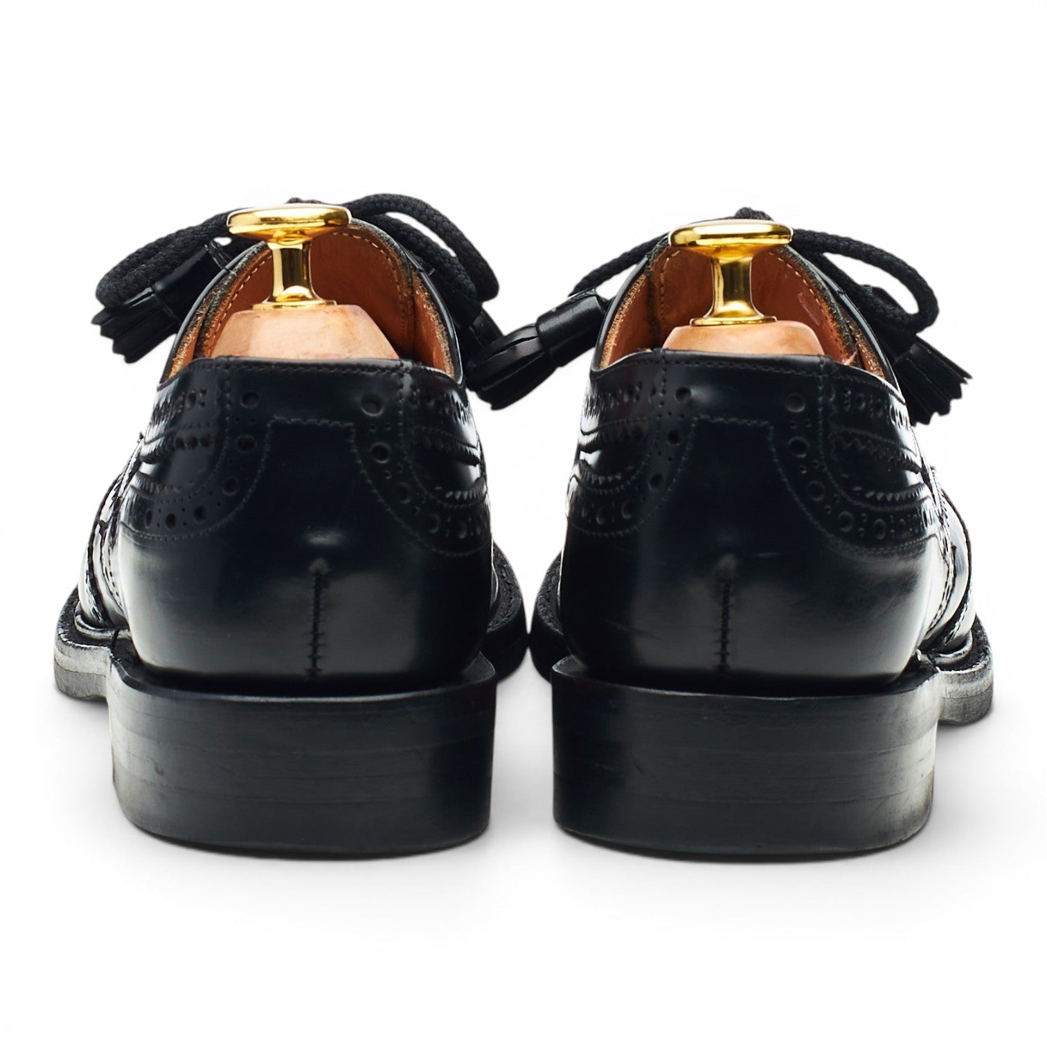 Cheaney Marianne derby brogue cuir noir femme UK 4