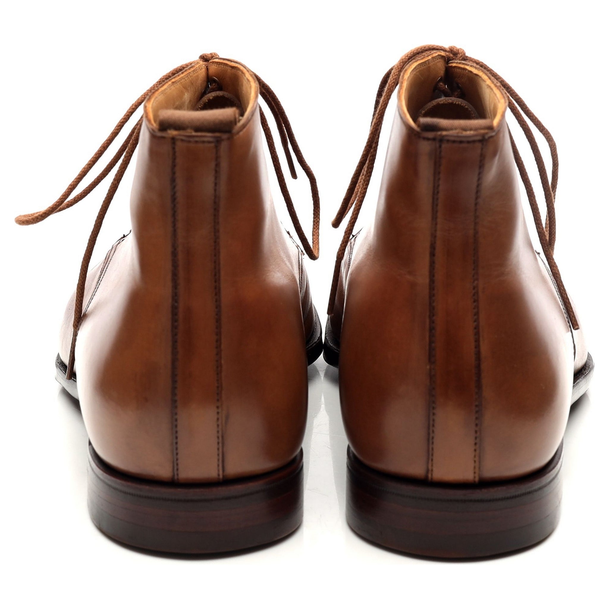 Crockett & Jones Tees bottines cuir marron UK 9.5