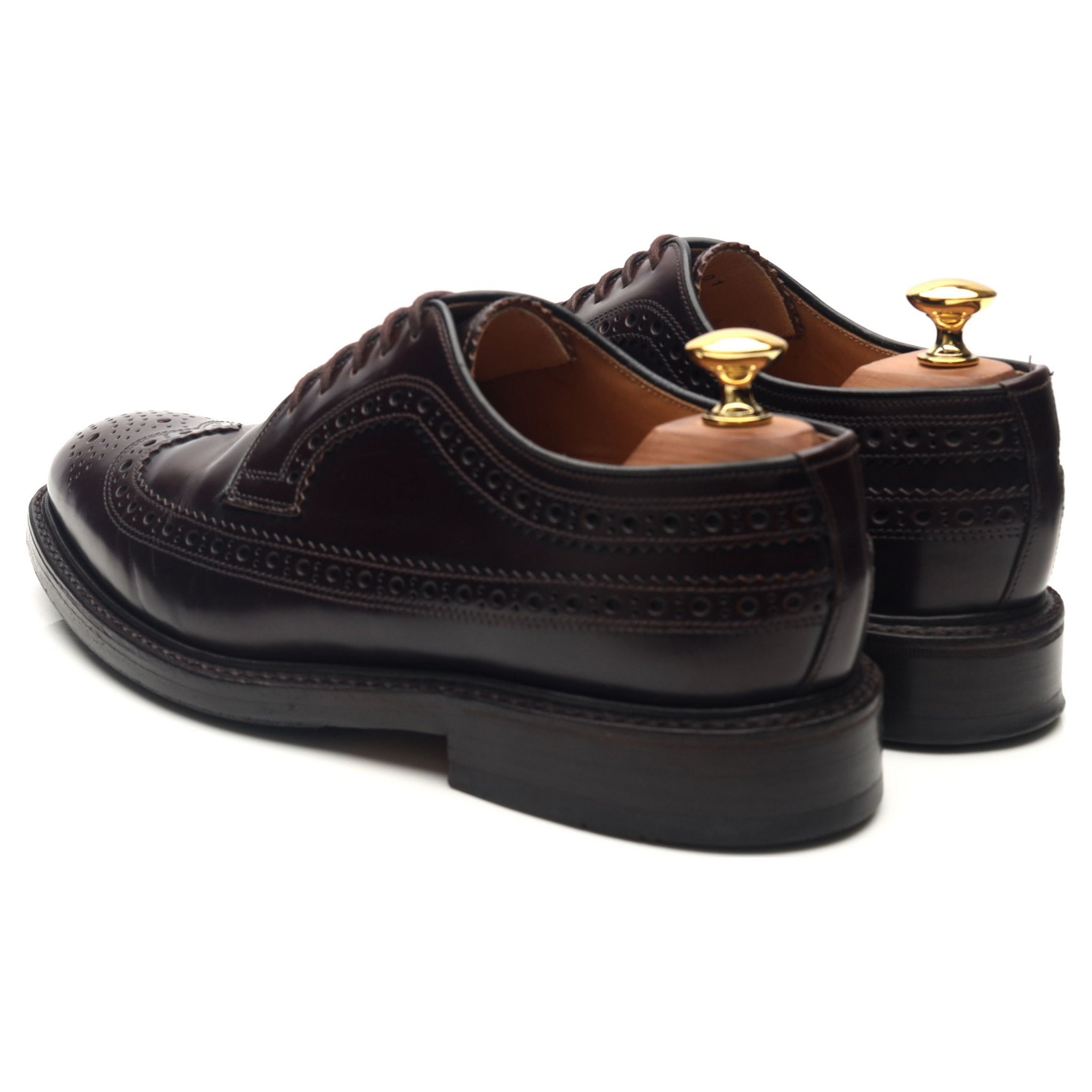Loake Royal Brogue derbies cuir bordeaux 6 UK